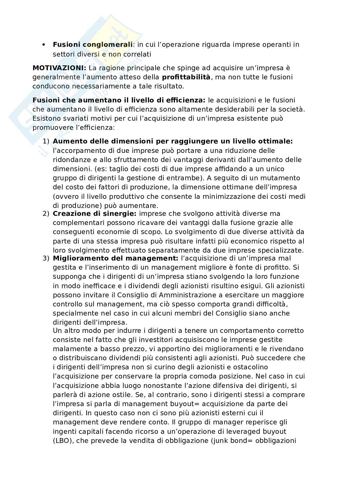 Riassunto esame Marketing e strategie d'impresa, Prof. Carlei Vittorio, libro consigliato Modern Industrial Organization, Carlton, Perloff Pag. 2