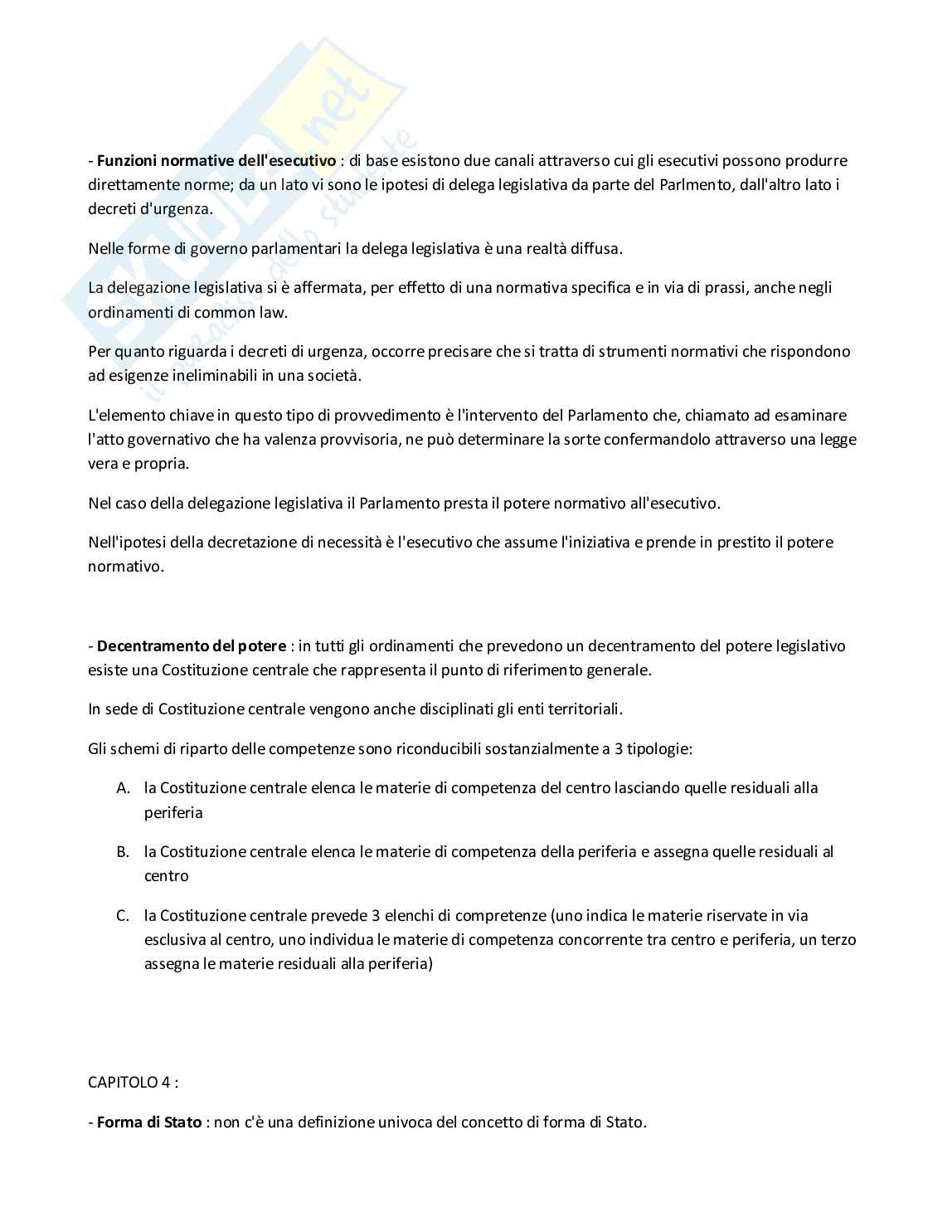 Diritto pubblico comparato, generale Pag. 11
