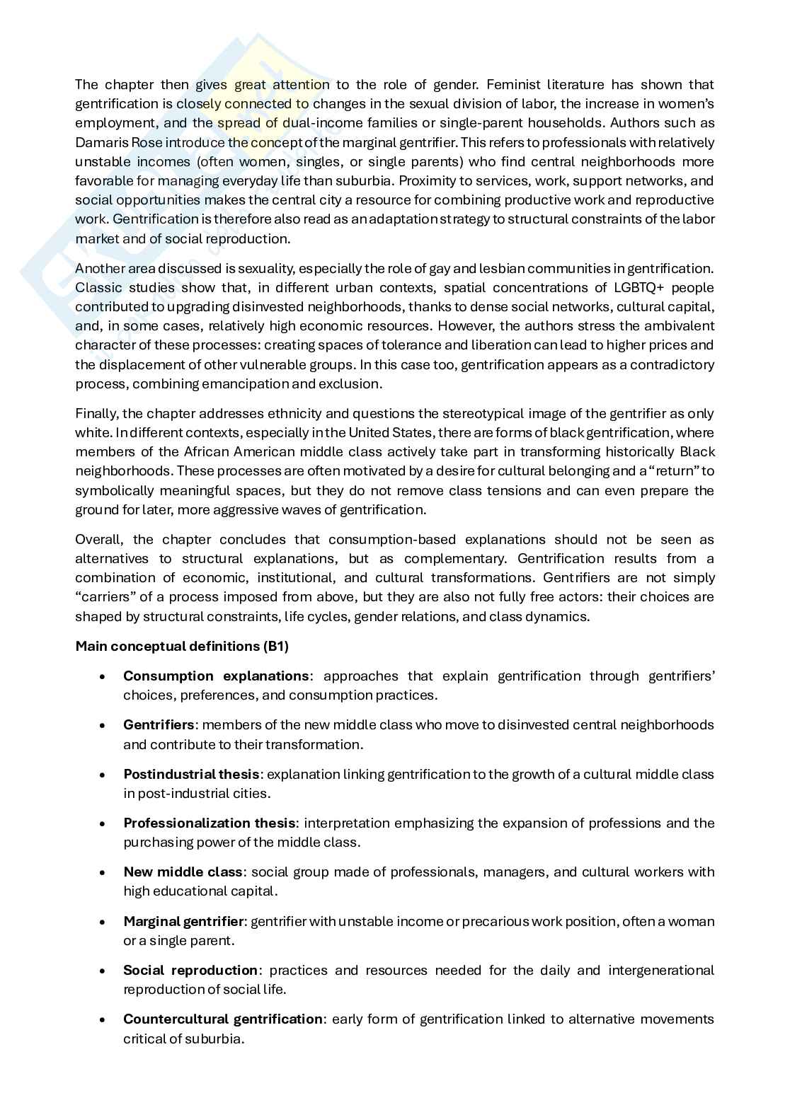 Paper Sociology of the city Pag. 16