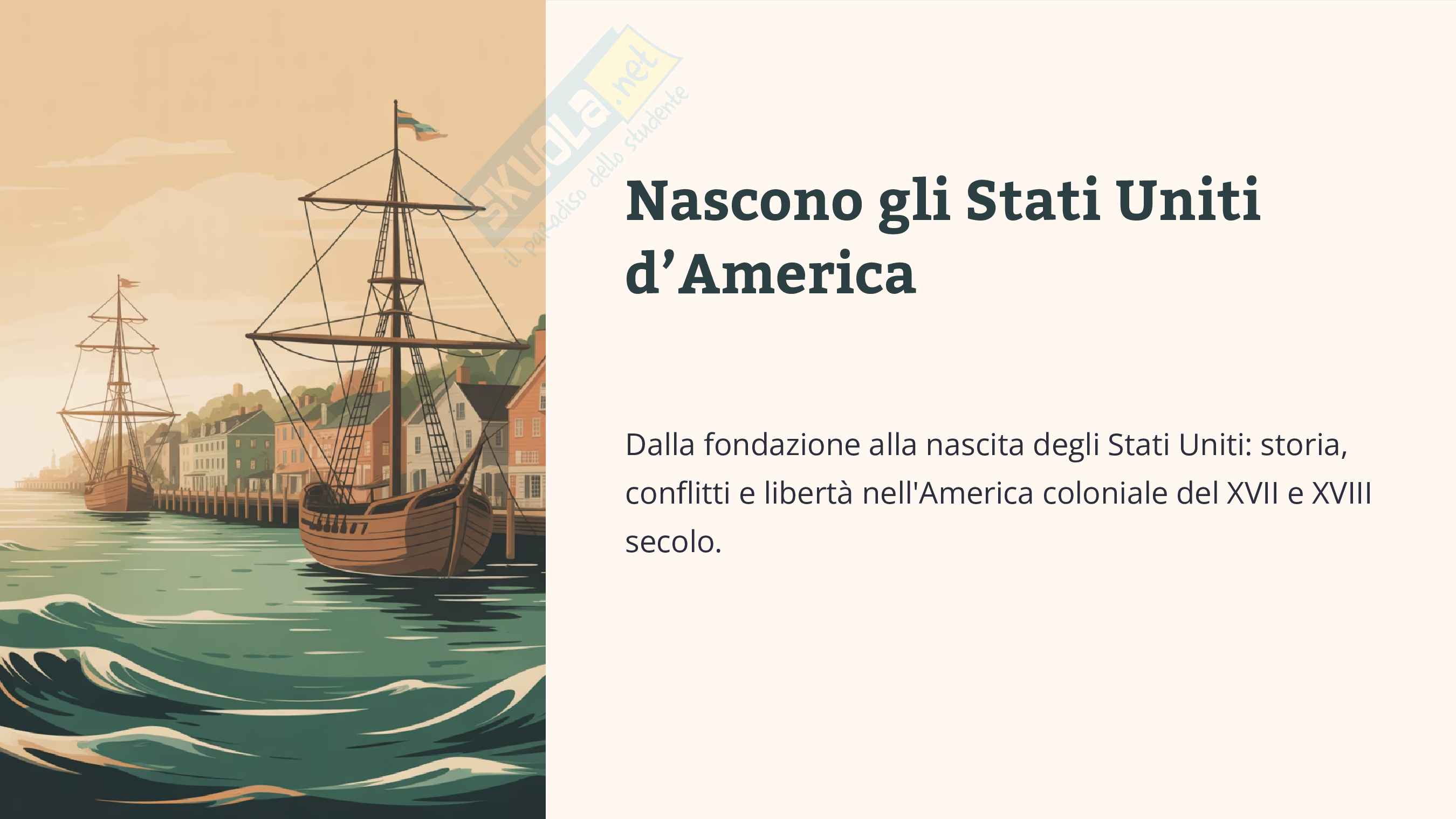 Nascono gli Stati Uniti d'America Pag. 1