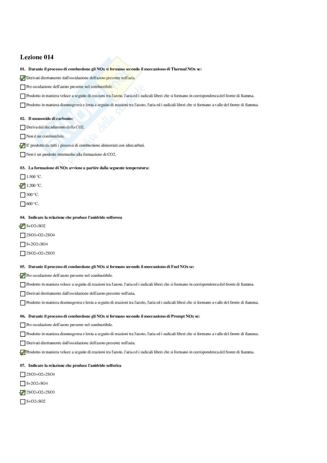 Paniere Interazione Macchine Ambiente - Risposte Multiple Pag. 26