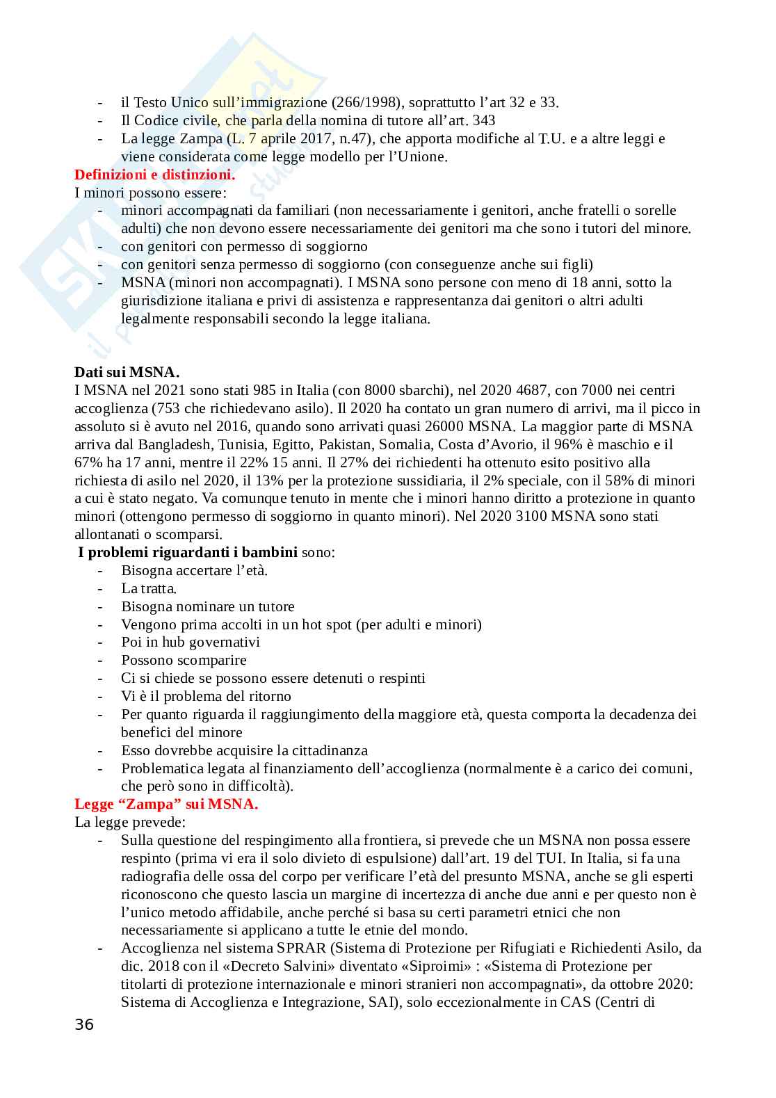 Appunti lezioni di Diritto internazionale Pag. 36