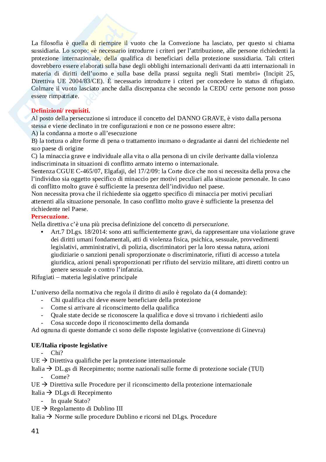 Appunti lezioni di Diritto internazionale Pag. 41