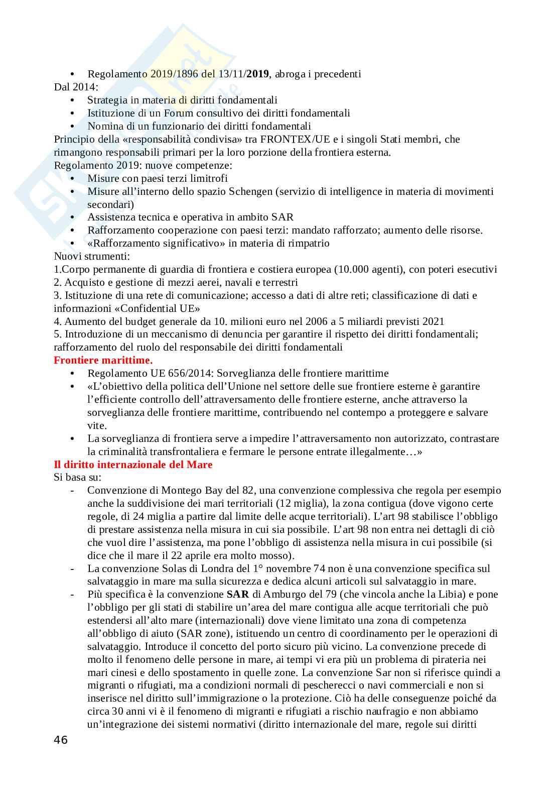 Appunti lezioni di Diritto internazionale Pag. 46