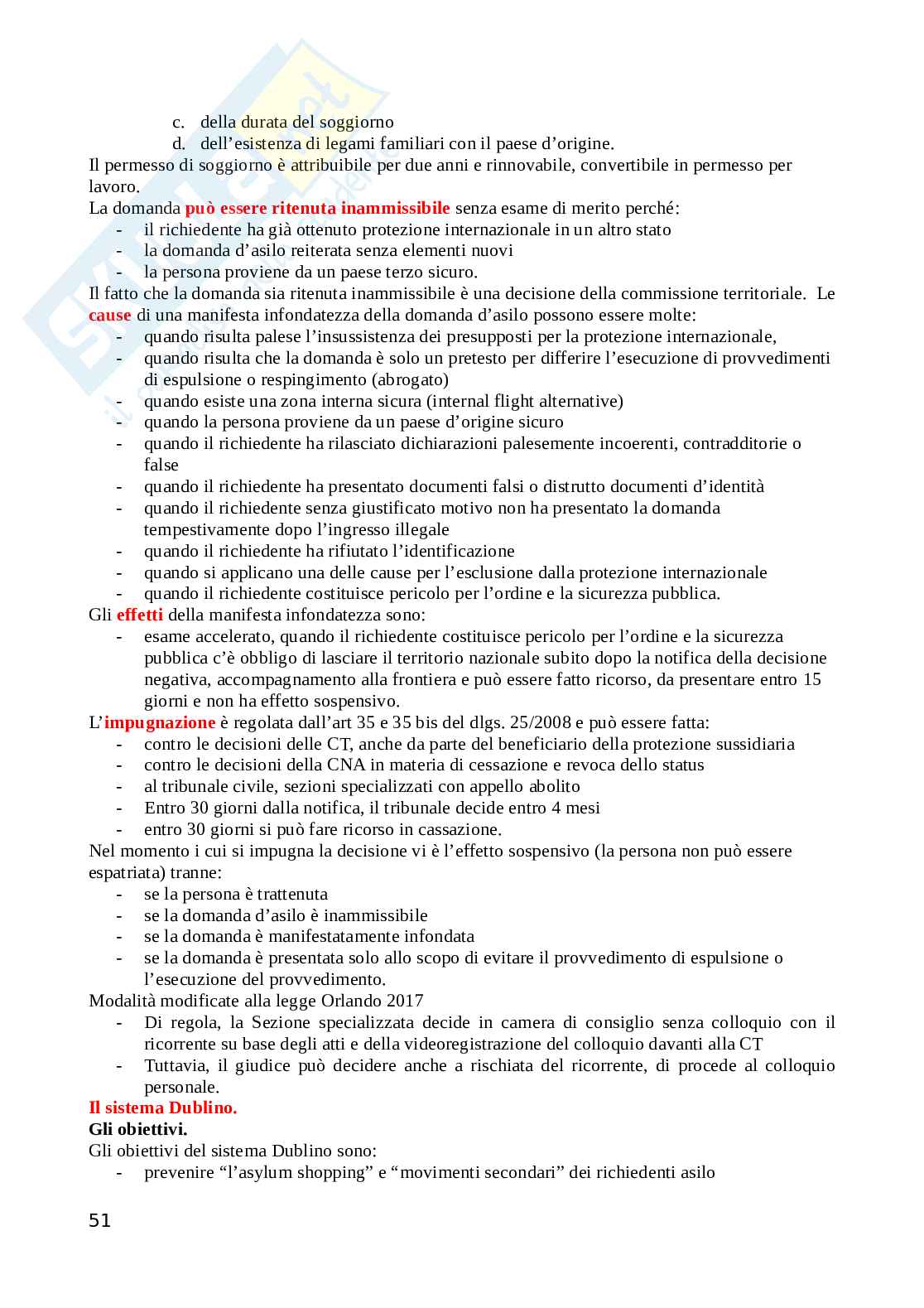 Appunti lezioni di Diritto internazionale Pag. 51
