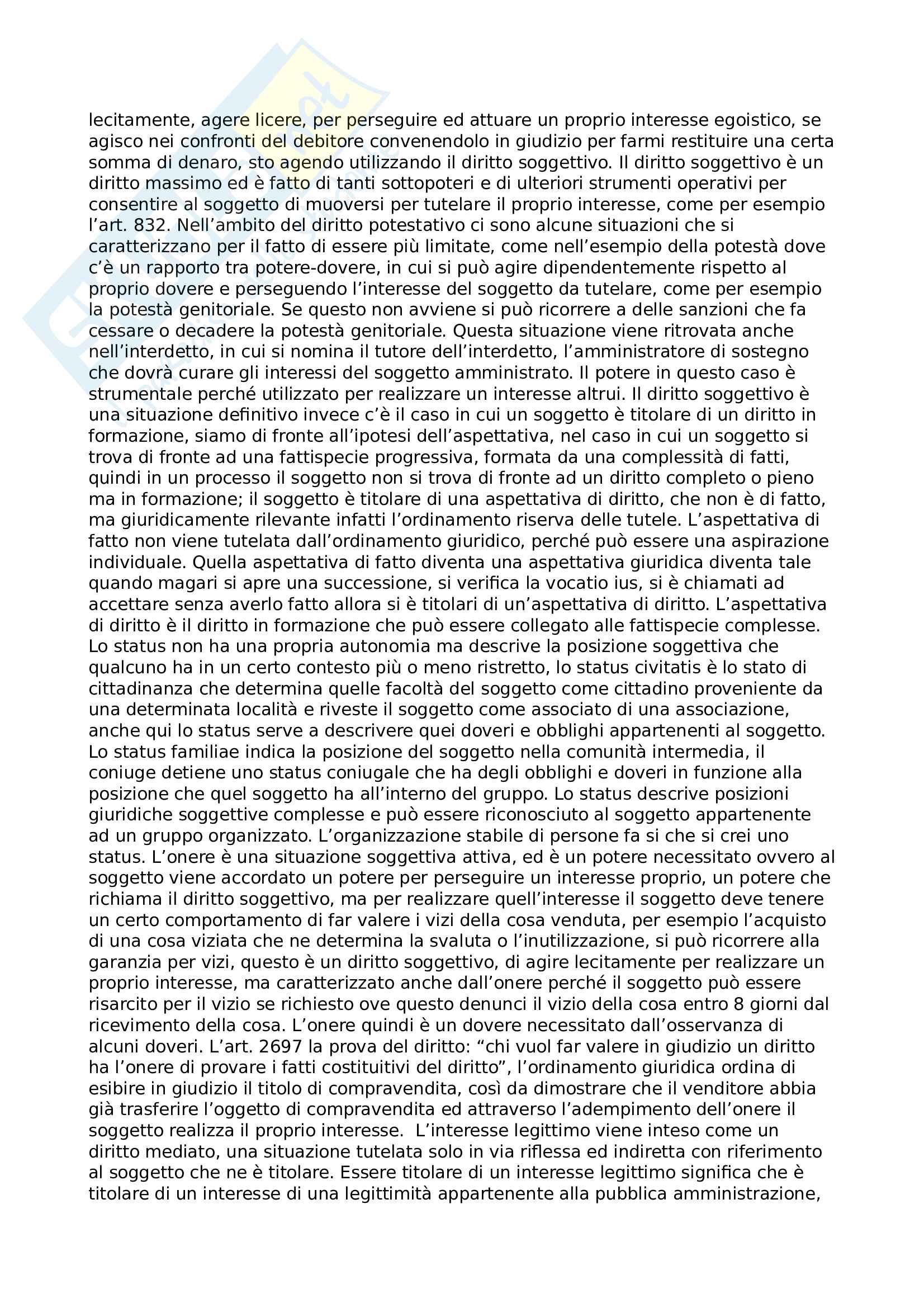 Diritto privato I Pag. 6