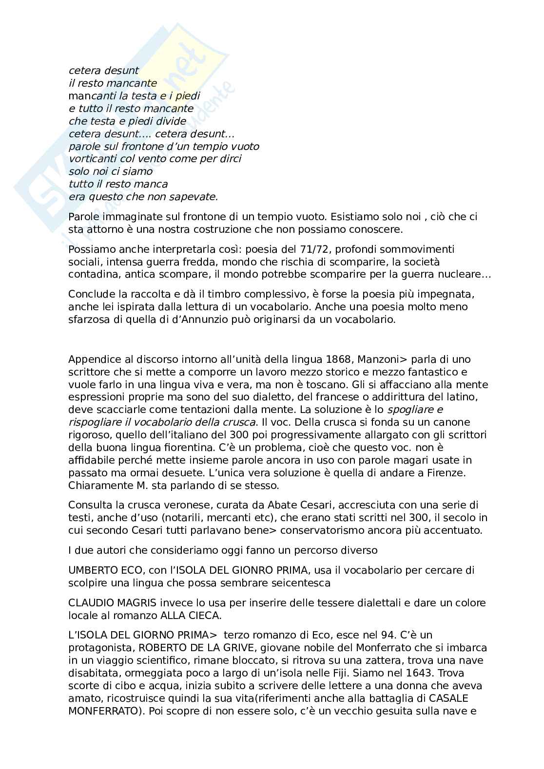 Appunti Linguistica italiana B Pag. 16