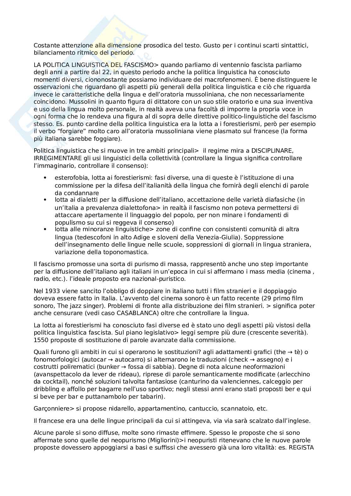 Appunti Linguistica italiana B Pag. 21