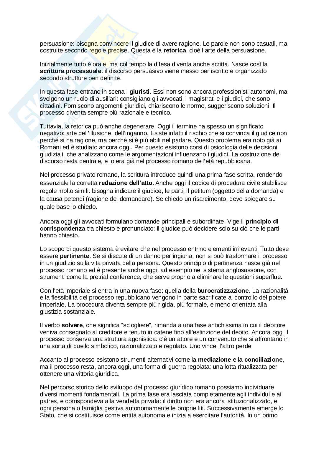 Processo romano Pag. 2