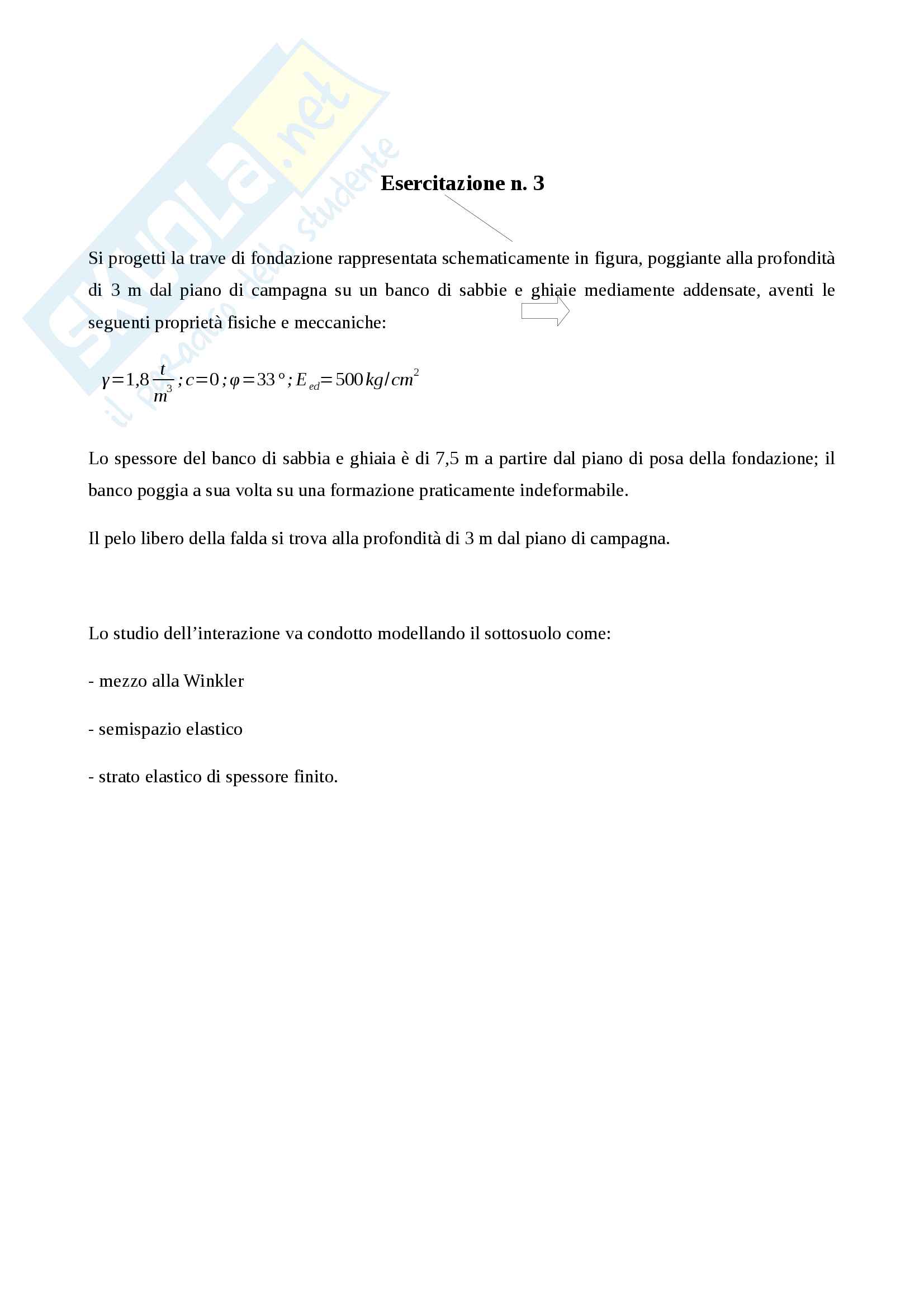 Appunti/Progetto Fondazione e Iterazione Terreno Pag. 1