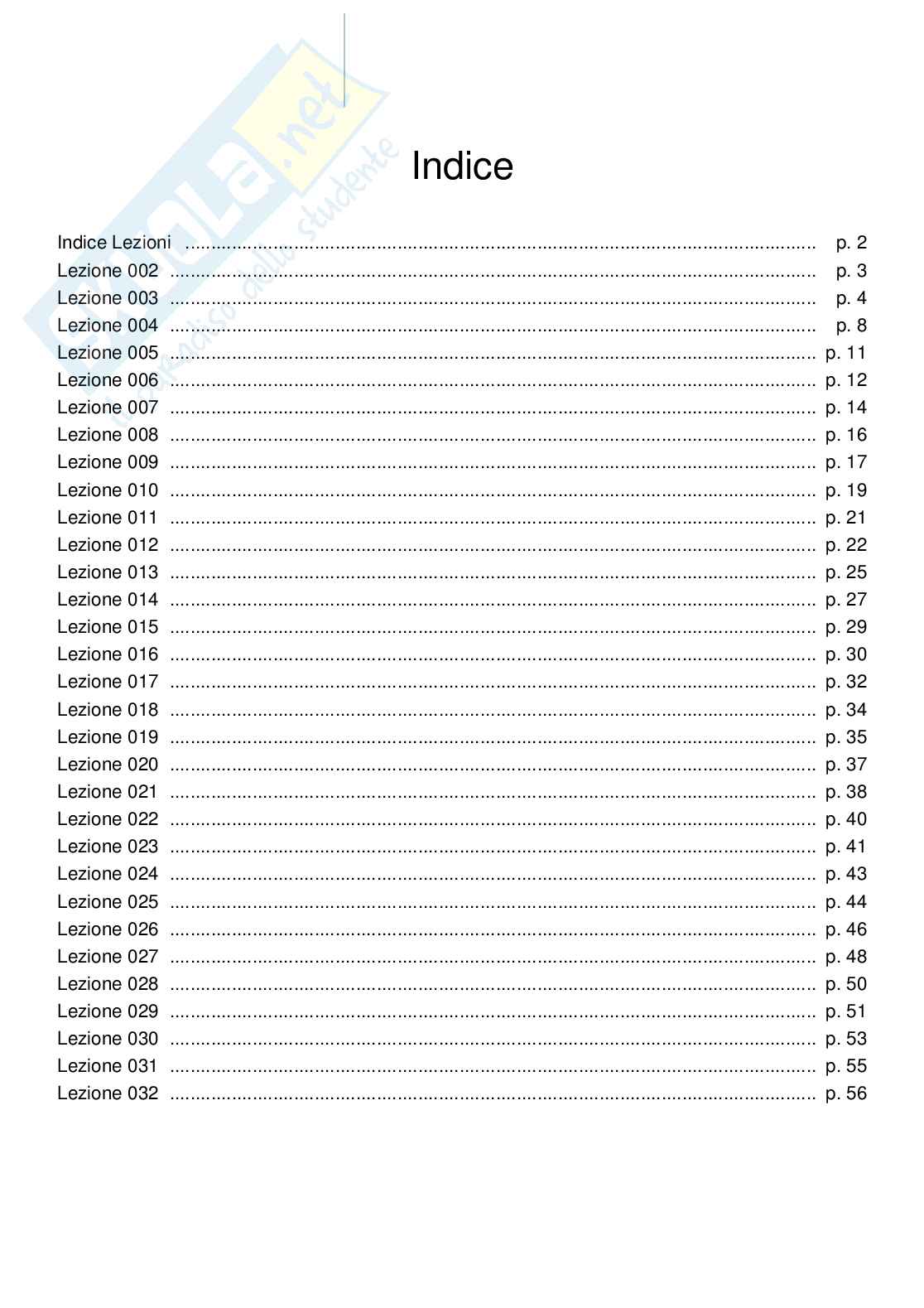 Paniere per esame di Chimica Generale e Inorganica Mod. 1 Pag. 2
