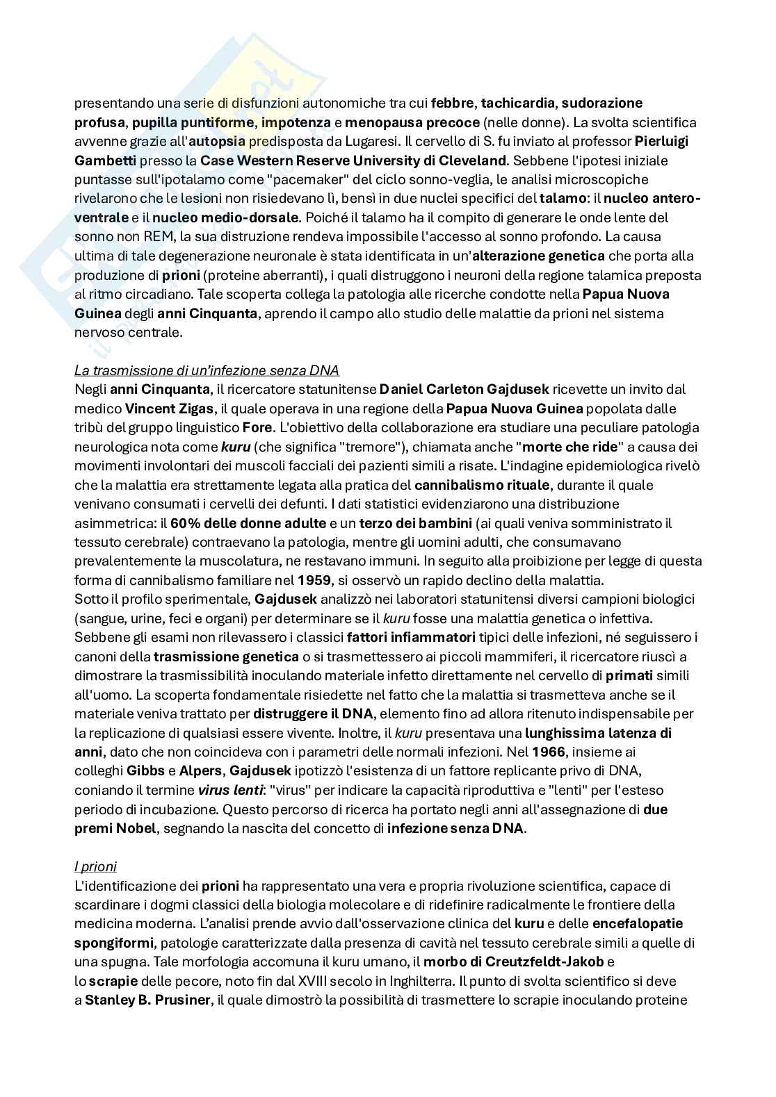 Riassunto esame Psicologia generale, Prof. Balzarotti Stefania, libro consigliato Dormire forse sognare , Strata  Pag. 21