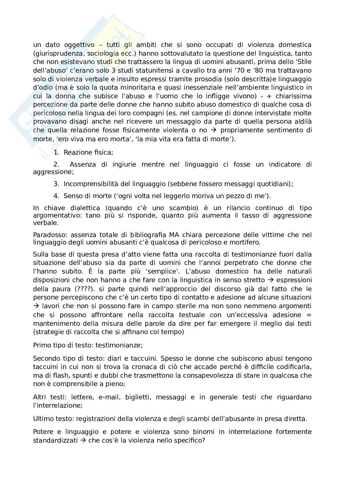 Linguistica dell'italiano Pag. 11