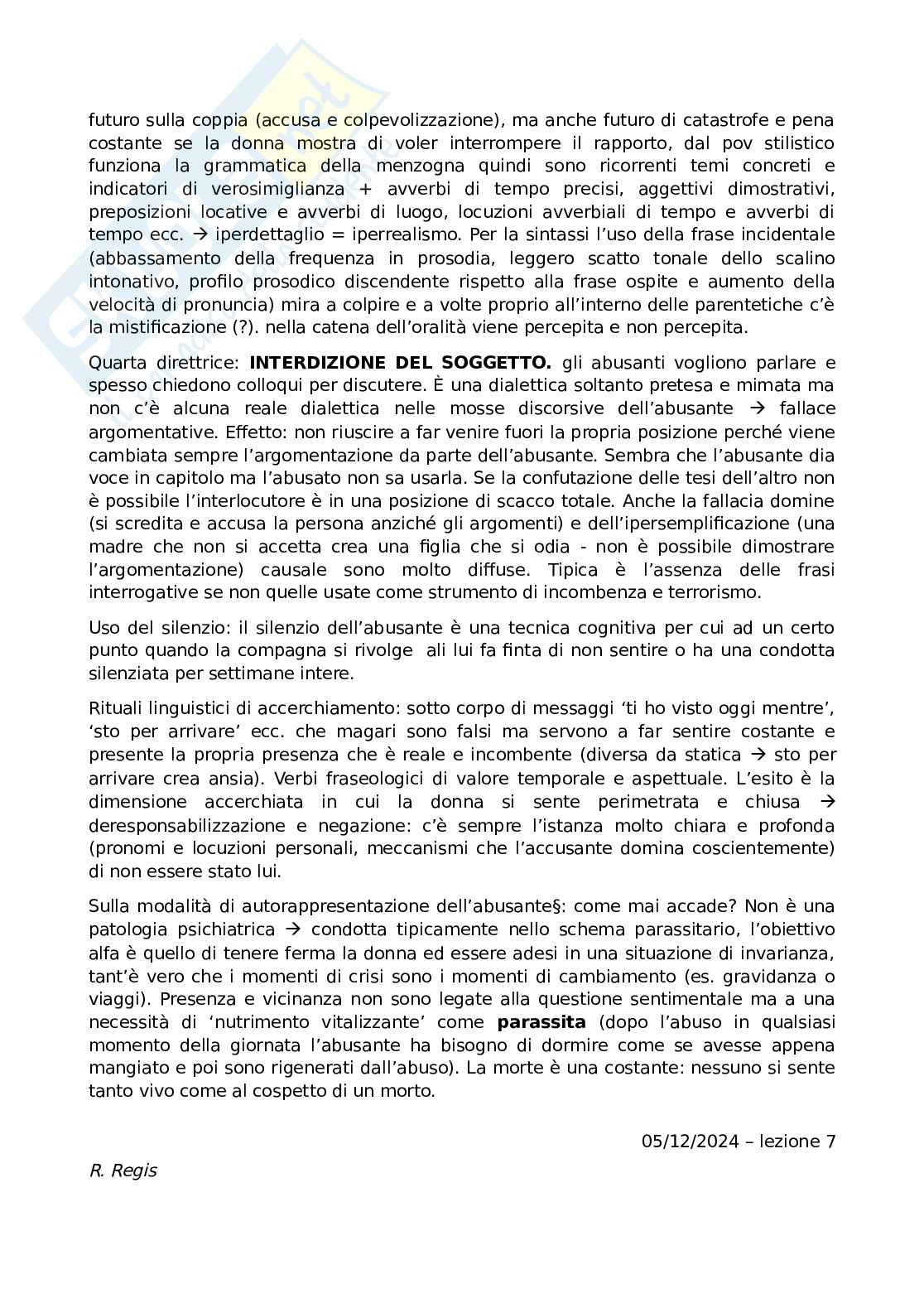 Linguistica dell'italiano Pag. 16