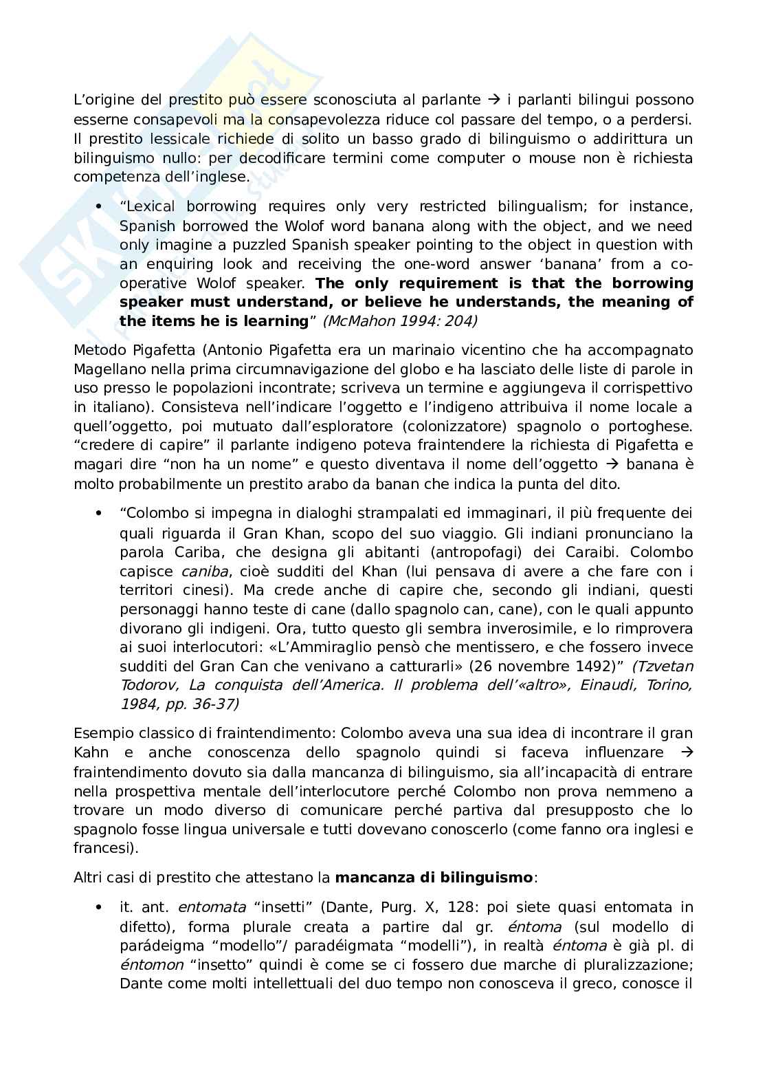 Linguistica dell'italiano Pag. 21