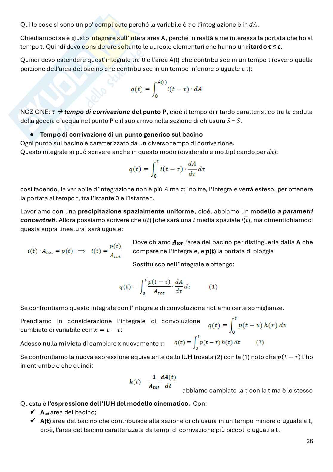Costruzioni idrauliche - Parte 1  Pag. 26