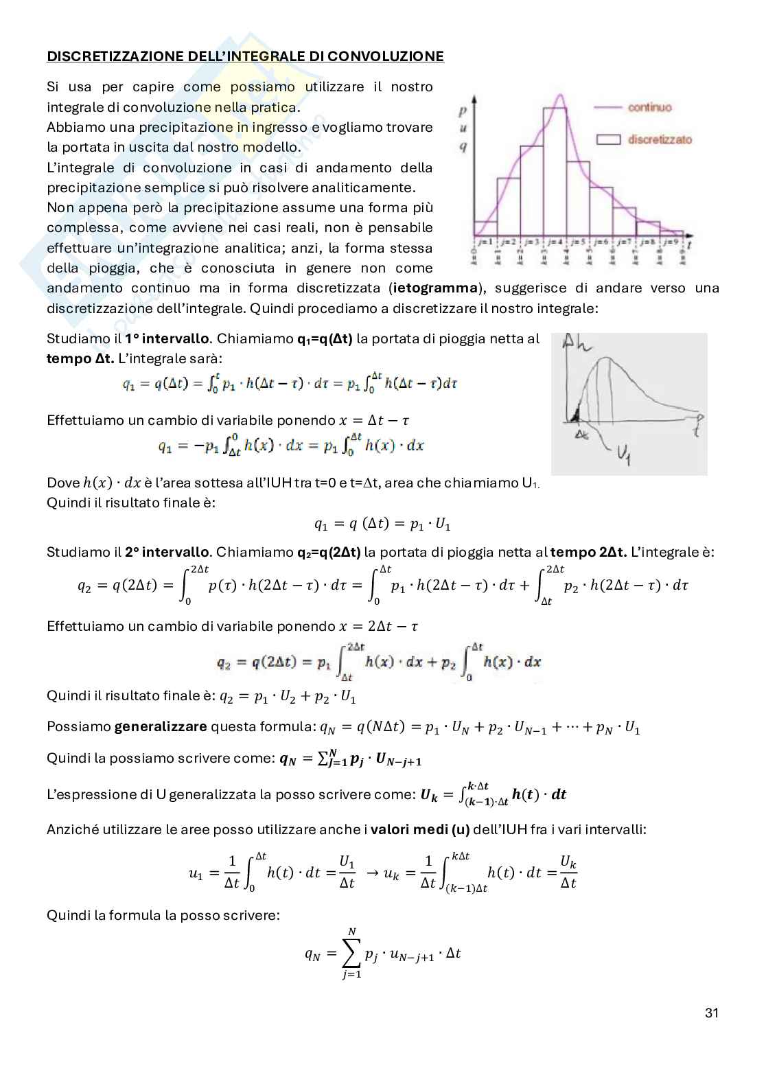Costruzioni idrauliche - Parte 1  Pag. 31