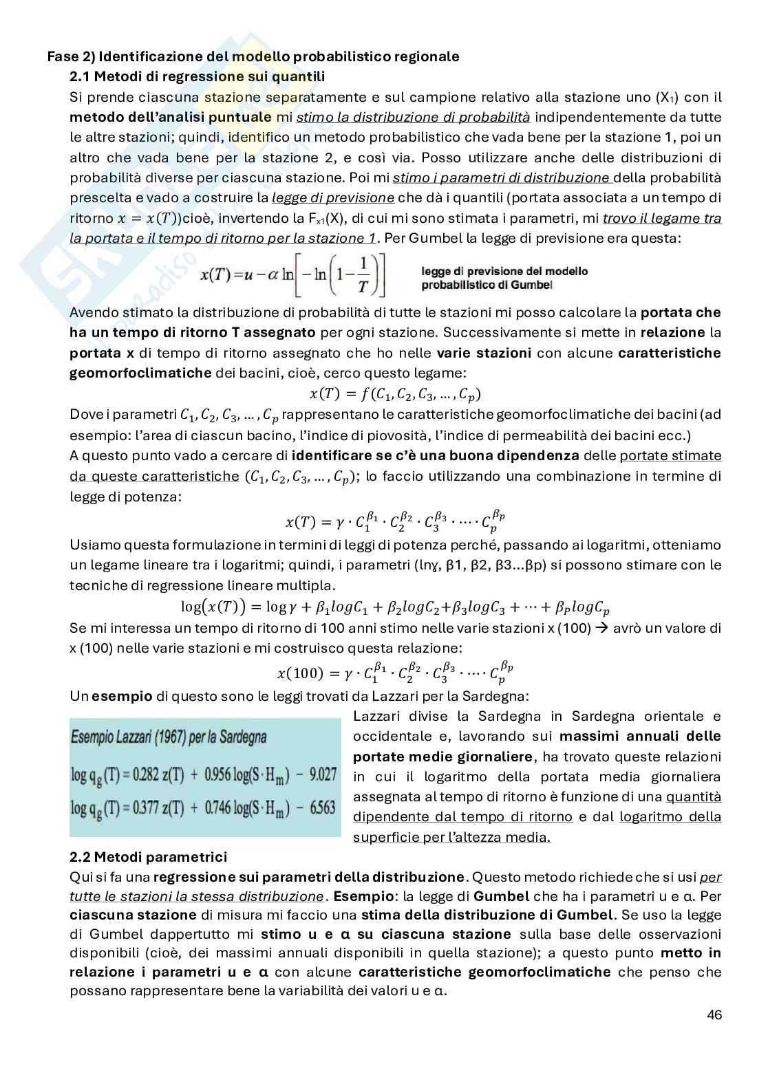 Costruzioni idrauliche - Parte 1  Pag. 46