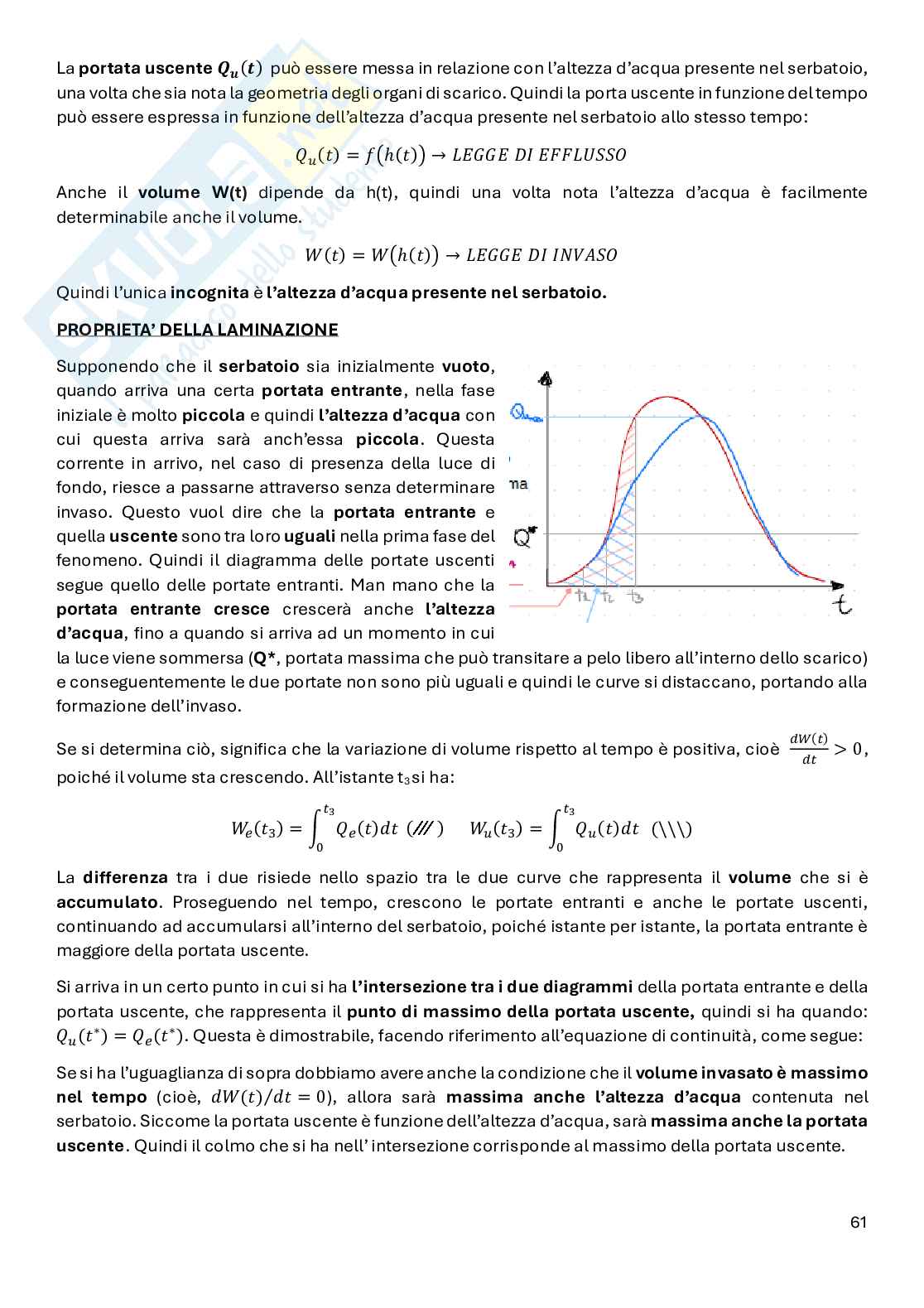 Costruzioni idrauliche - Parte 1  Pag. 61