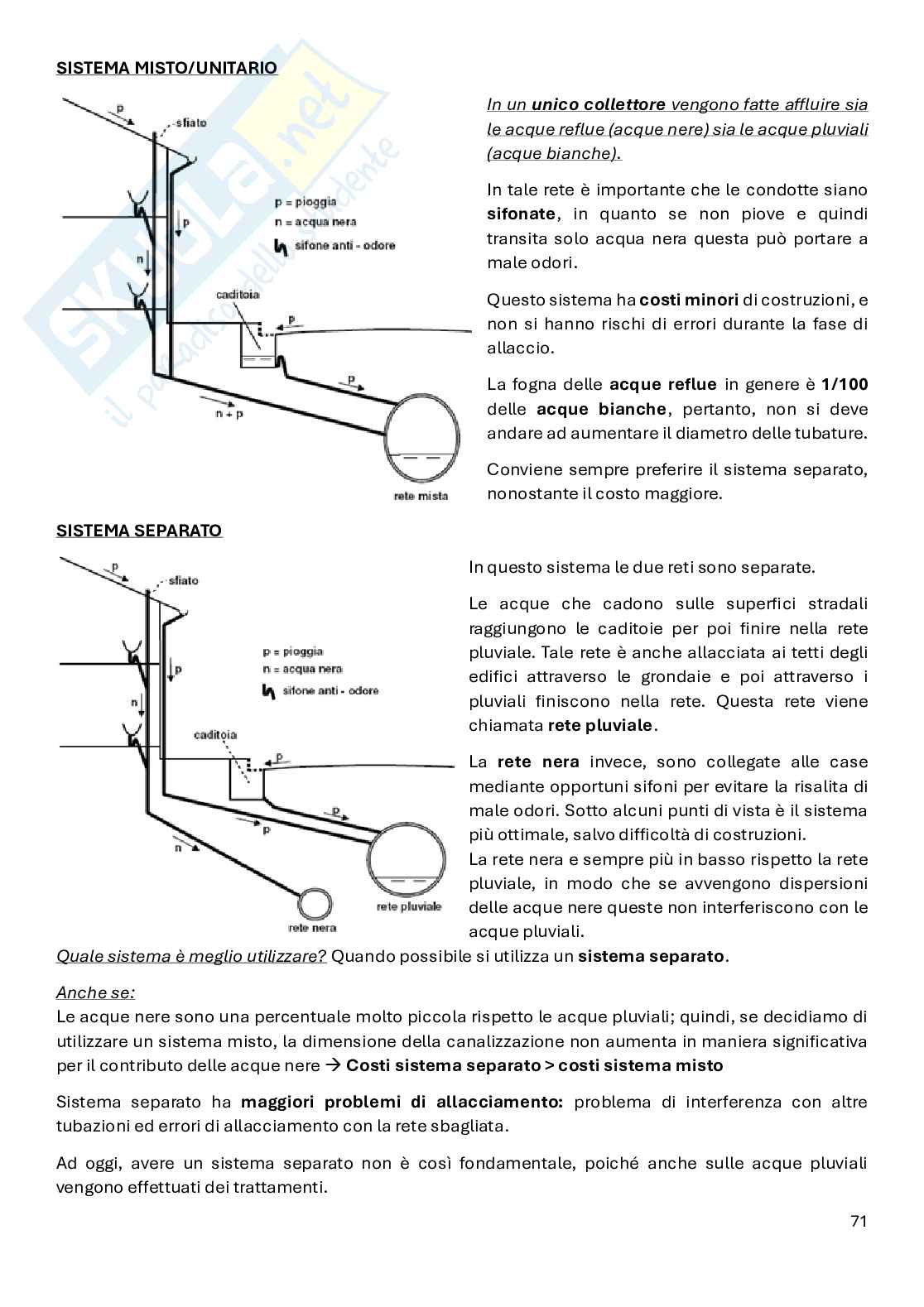Costruzioni idrauliche - Parte 1  Pag. 71