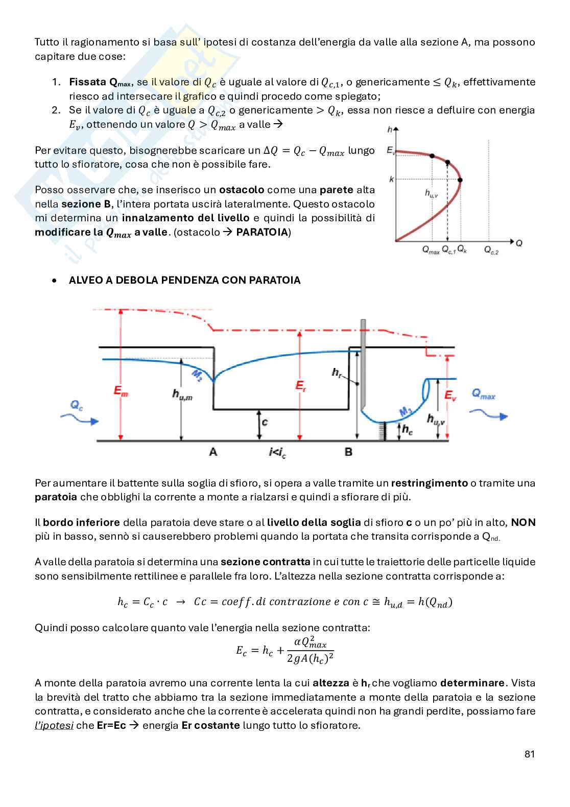 Costruzioni idrauliche - Parte 1  Pag. 81