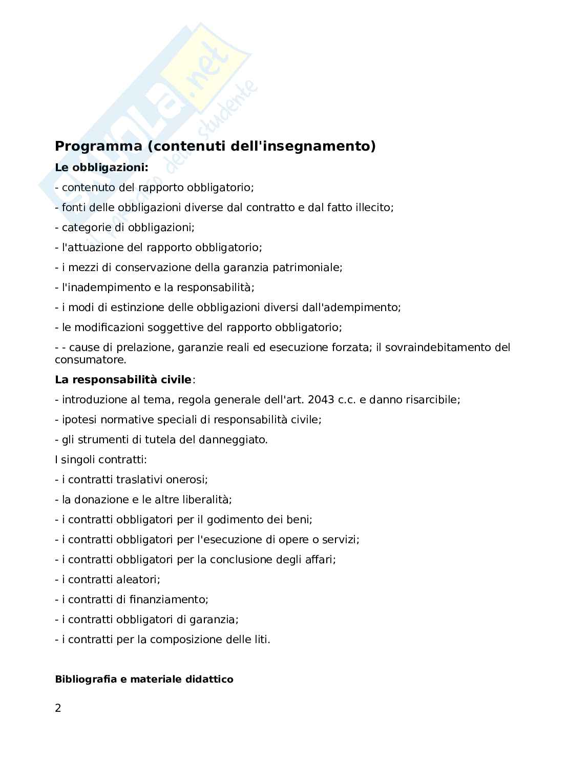 Diritto privato II Pag. 2