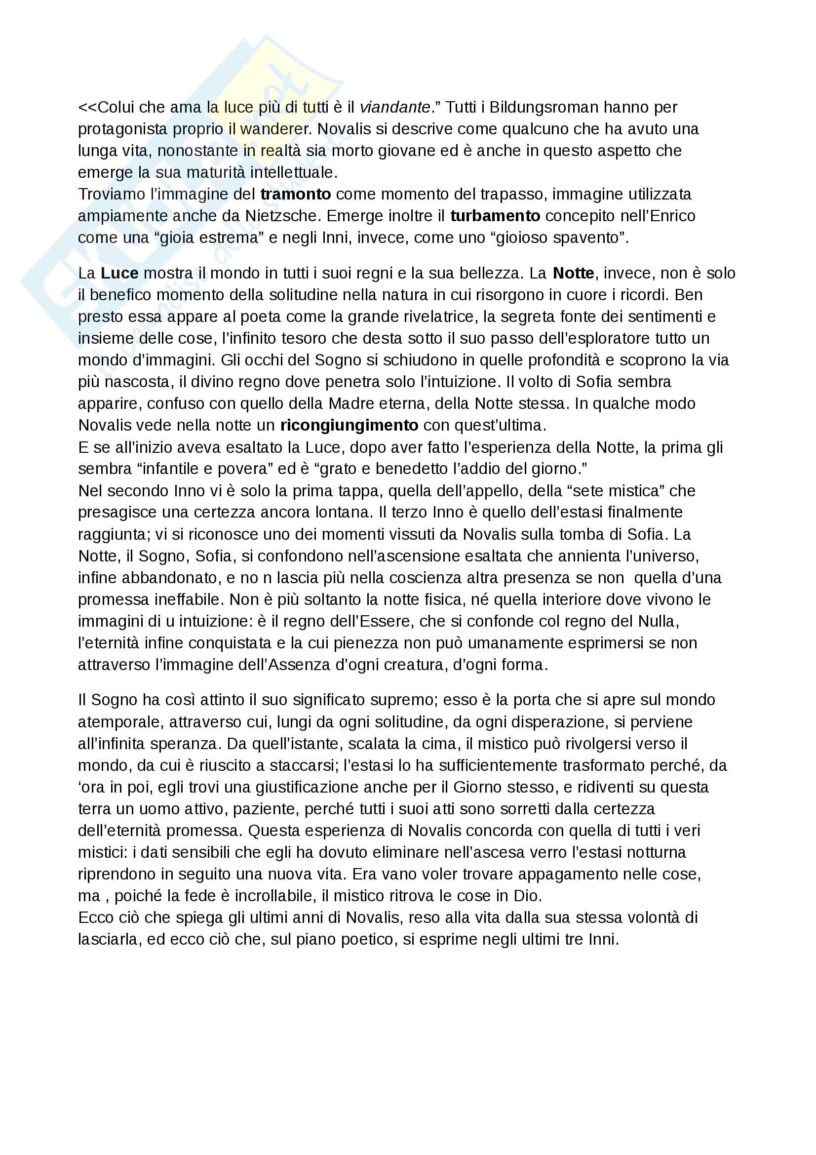 Il Romanticismo tedesco da Schlegel a Heine con approfondimenti Pag. 26