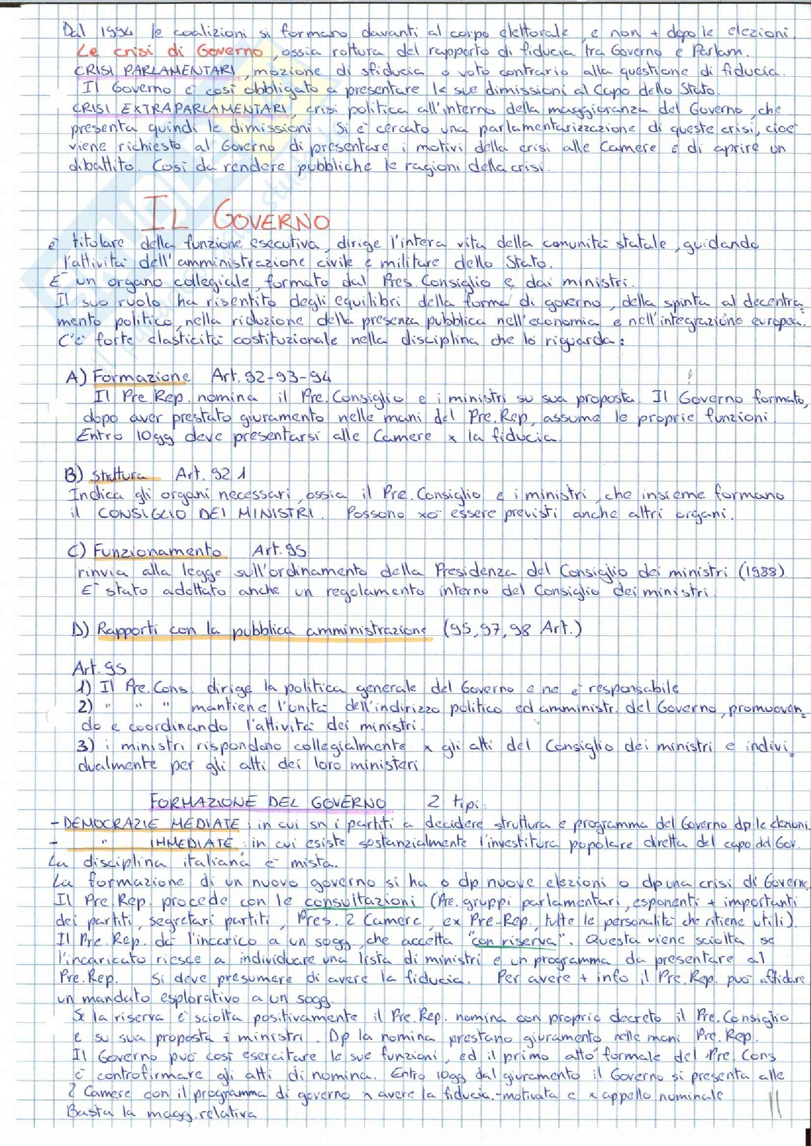 Nozioni, Istituzioni di diritto pubblico Pag. 11