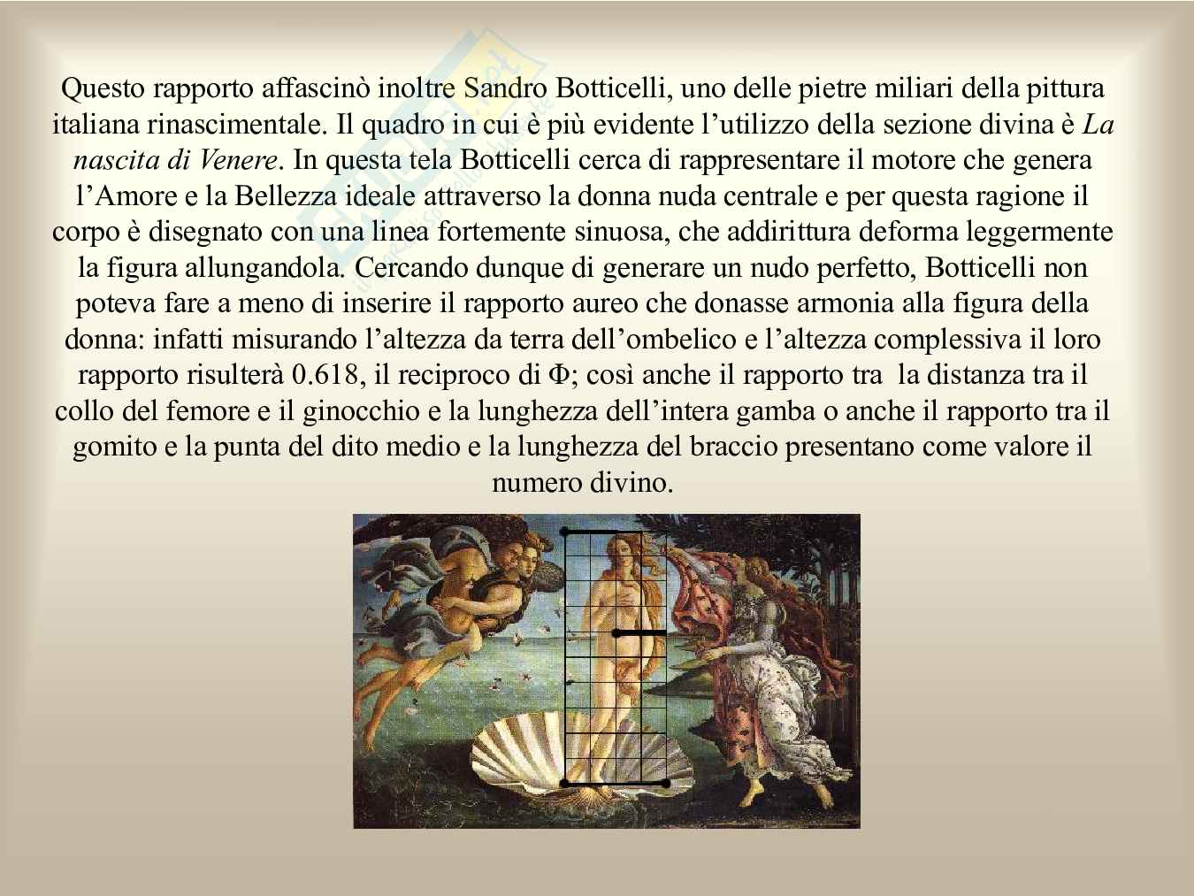 I numeri di fibonacci e la sezione aurea Pag. 36