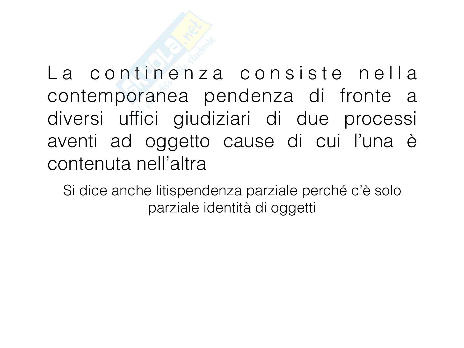 Istituto della continenza della causa  Pag. 2