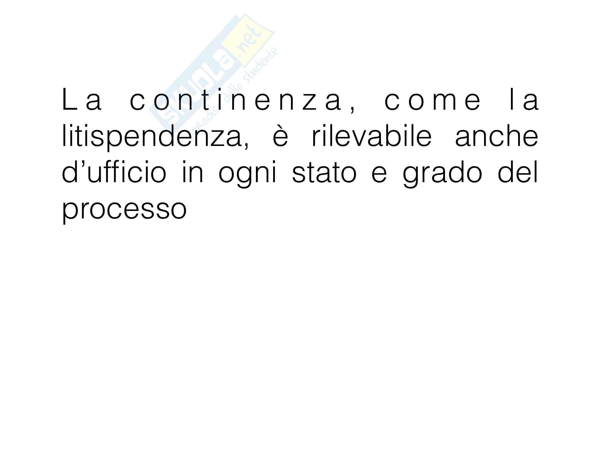 Istituto della continenza della causa  Pag. 6