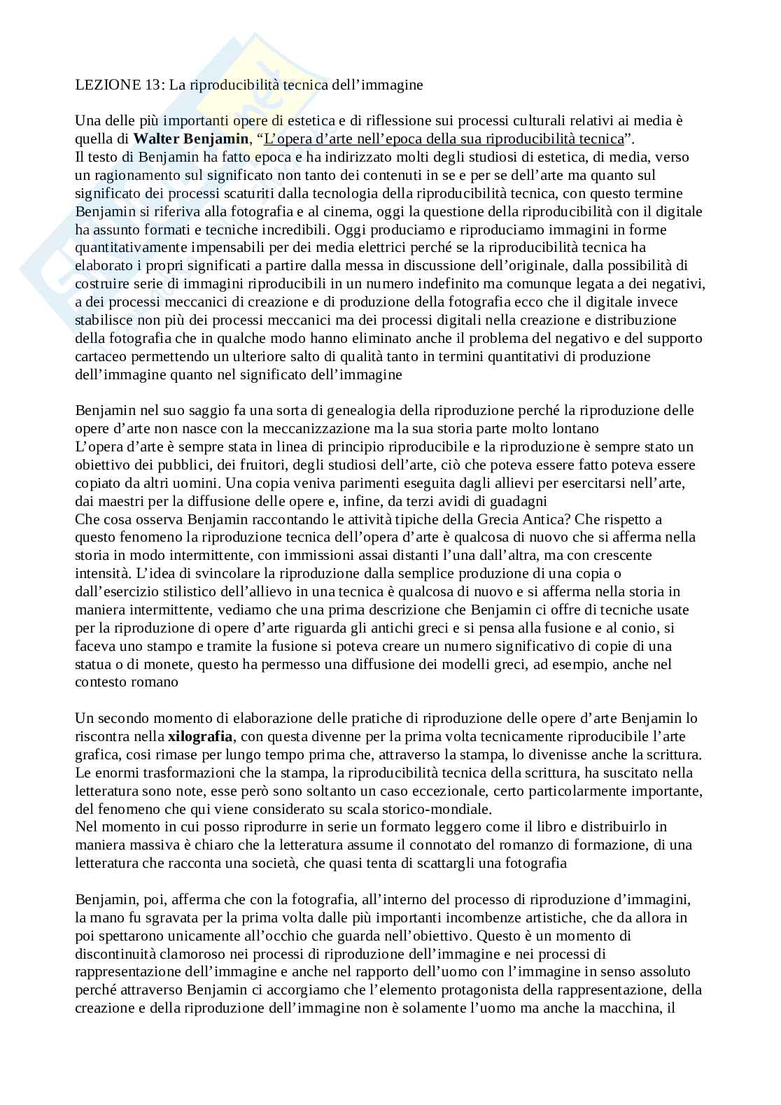 Teorie e tecniche di media mainstream Pag. 1