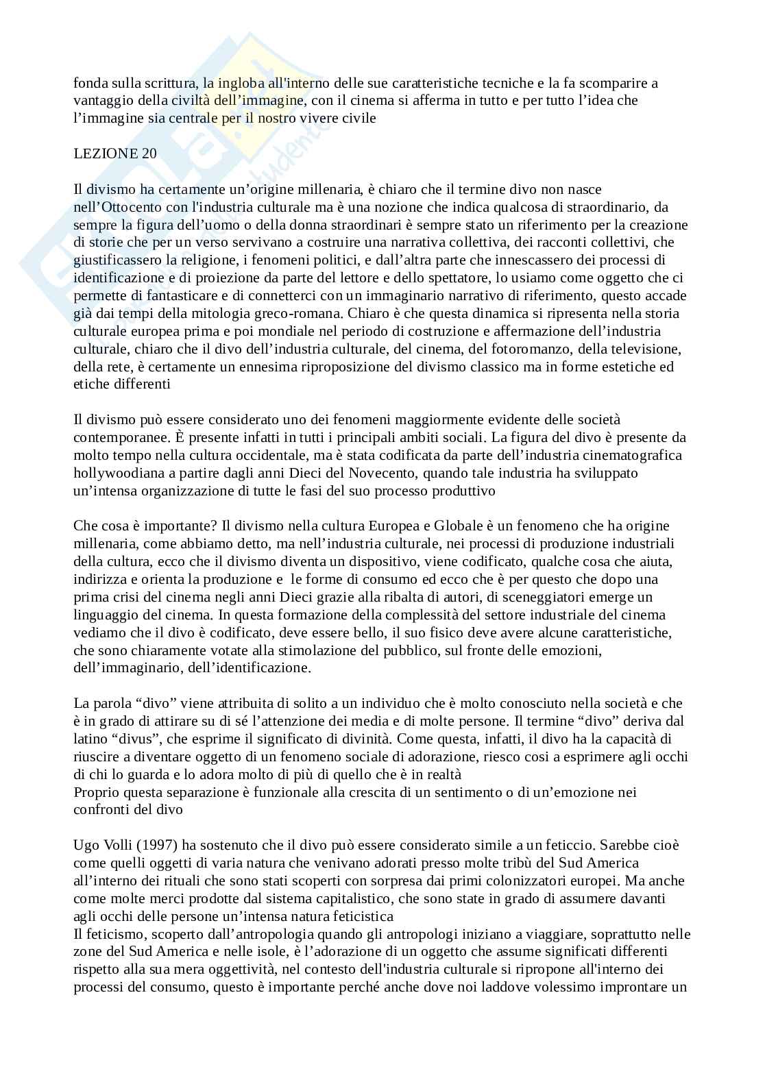 Teorie e tecniche di media mainstream Pag. 11