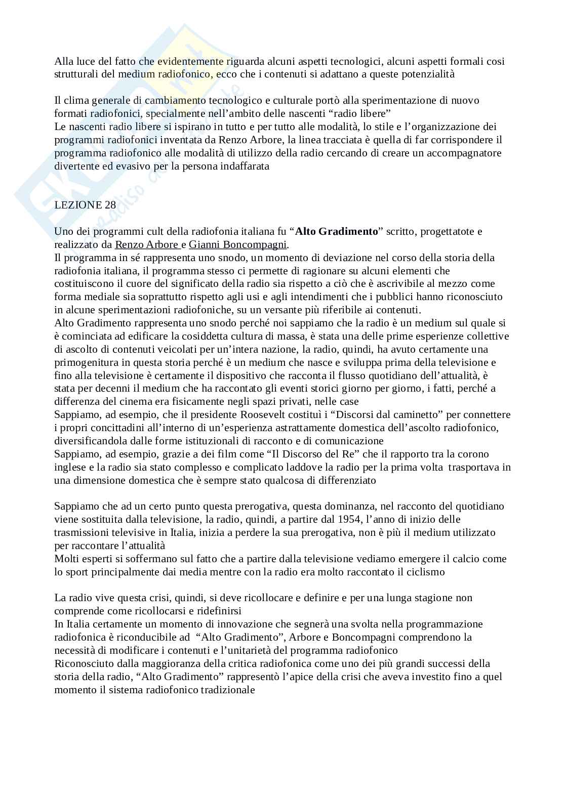 Teorie e tecniche di media mainstream Pag. 26