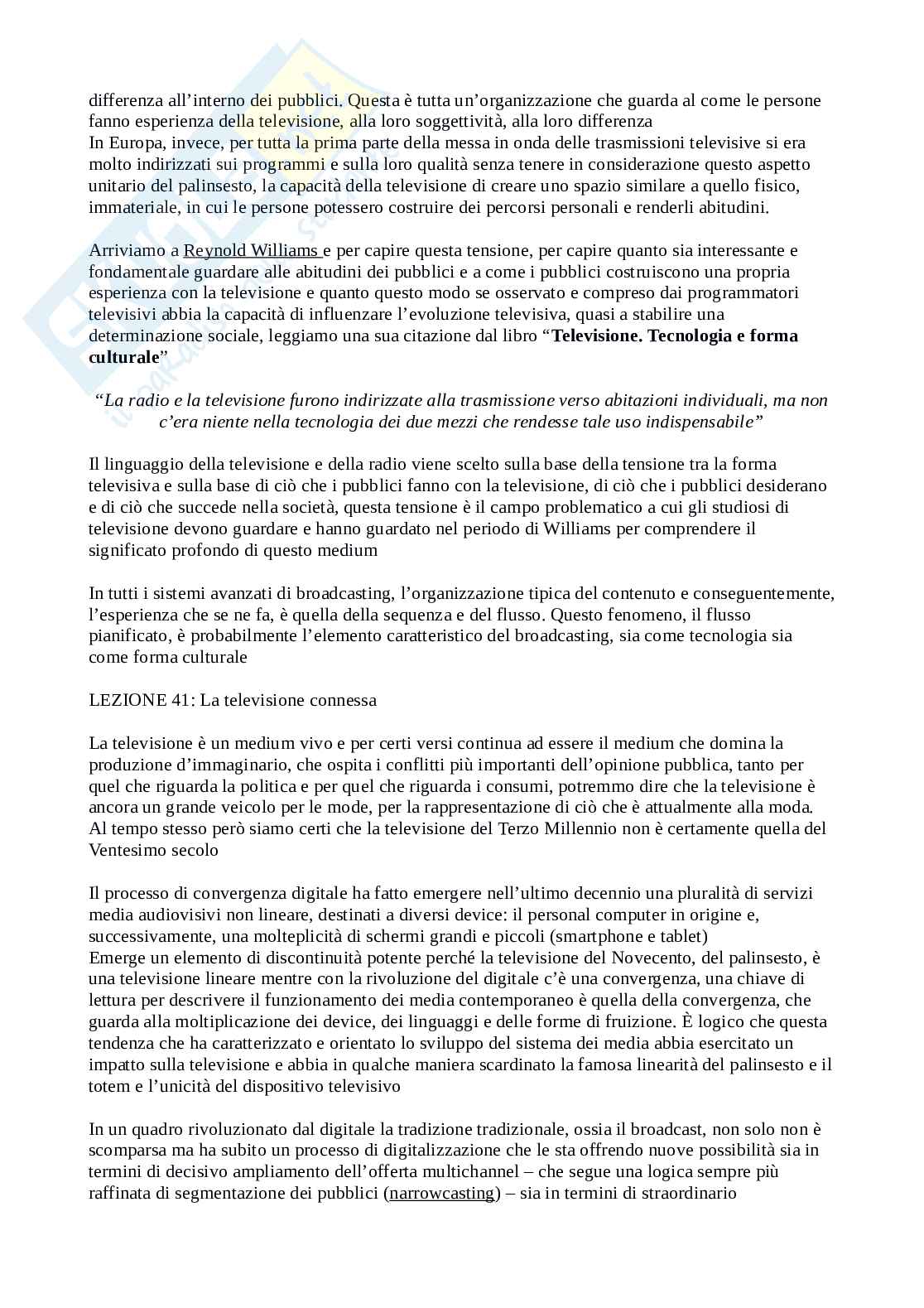 Teorie e tecniche di media mainstream Pag. 46