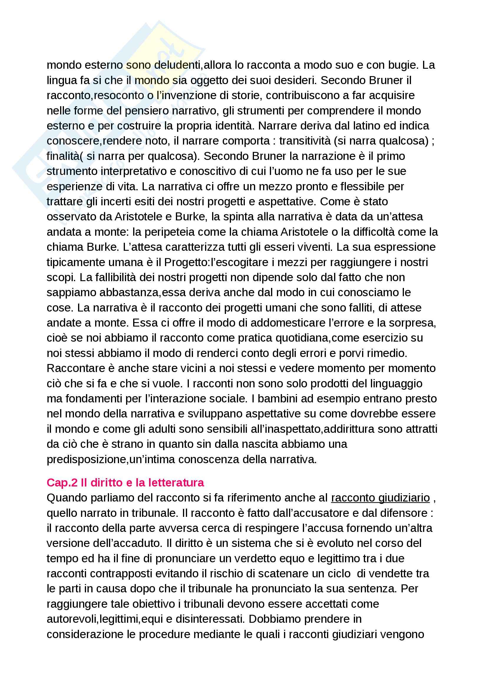 Teorie del linguaggio e della comunicazione - fabbrica delle storie Pag. 2