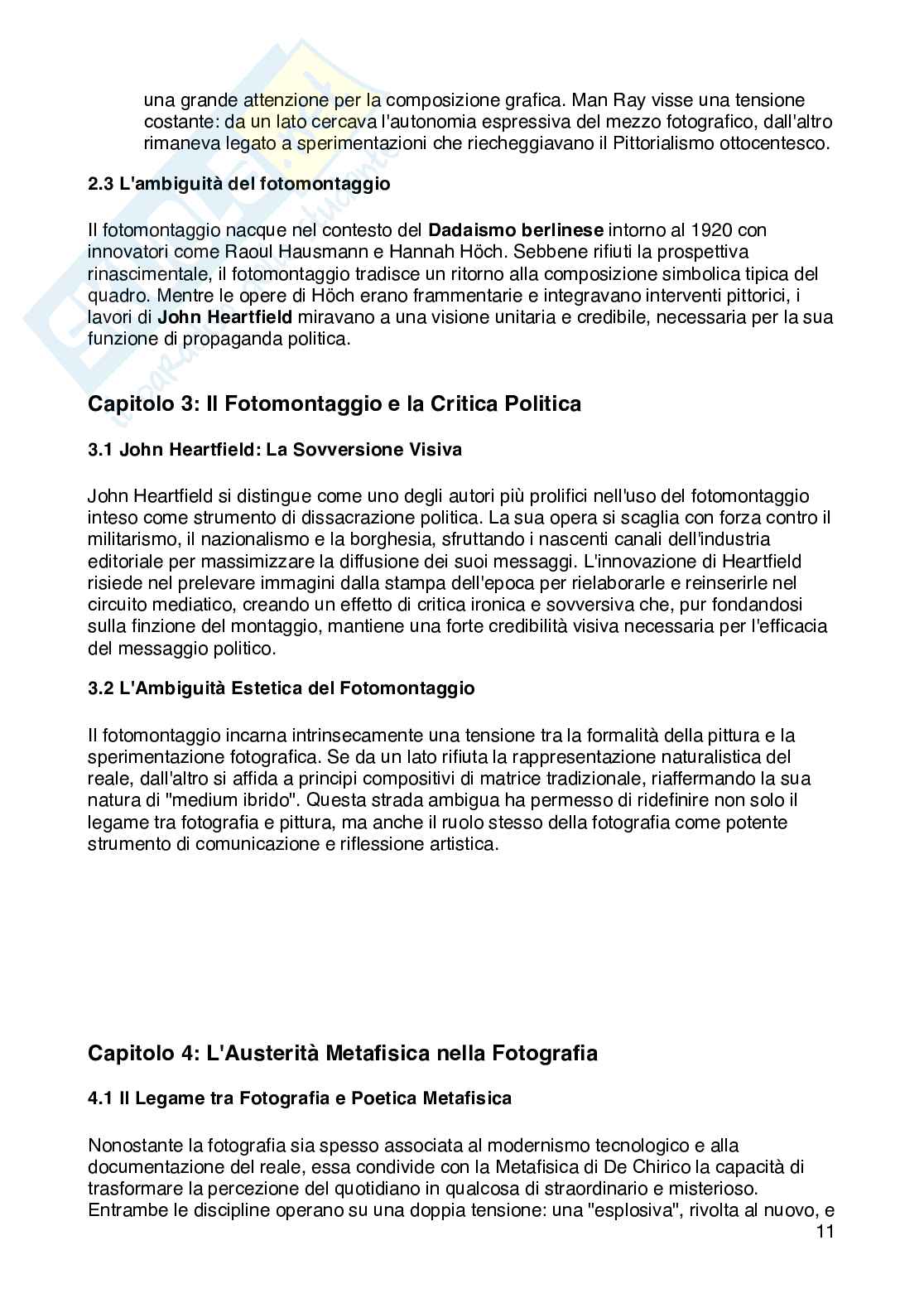 Appunti esame Storia e idee della fotografia Pag. 11