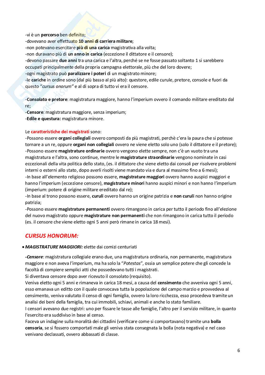 Appunti Elementi di diritto romano pubblico e privato Pag. 6