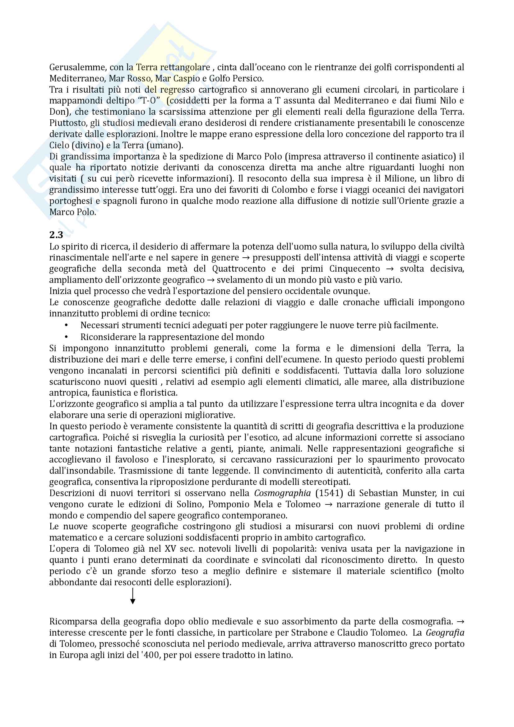 Riassunto esame Geografia, Prof De Vecchis, libro consigliato Geografia delle mobilità, De Vecchis Pag. 11