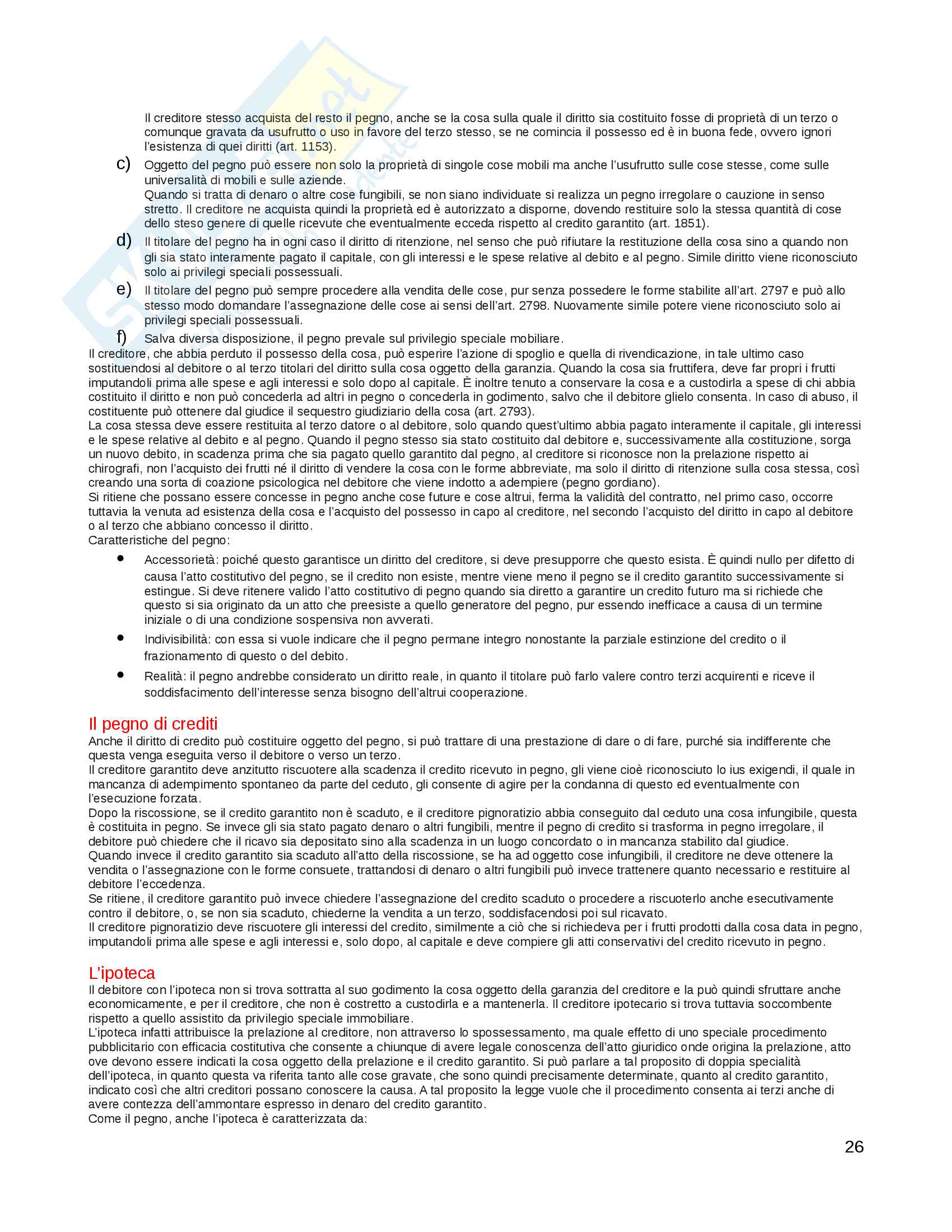 Diritto Privato Pag. 26