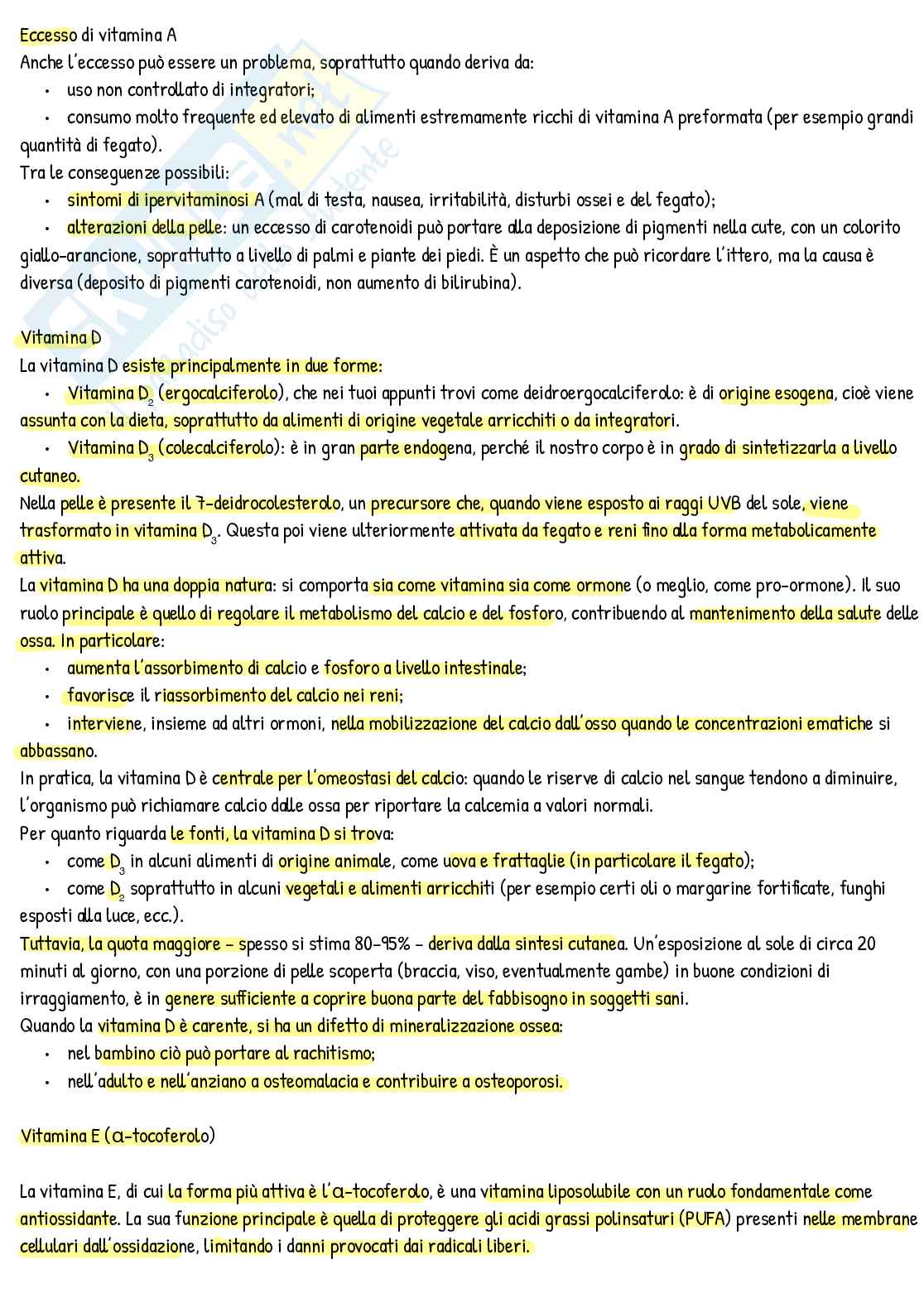 Appunti di Nutrizione umana 3 Pag. 11