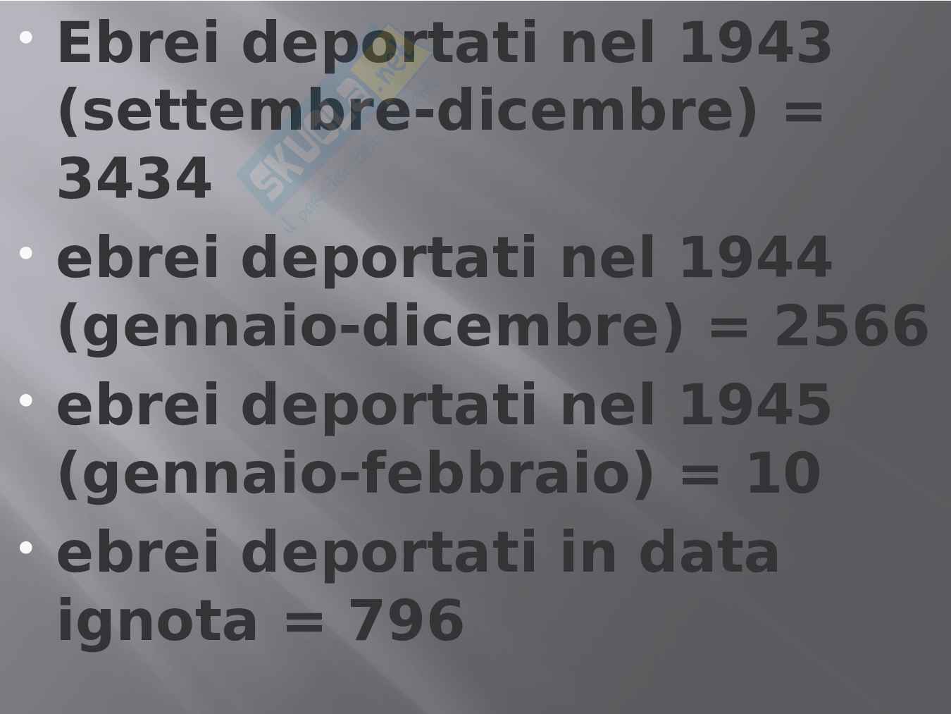 Shoah in cifre Pag. 6