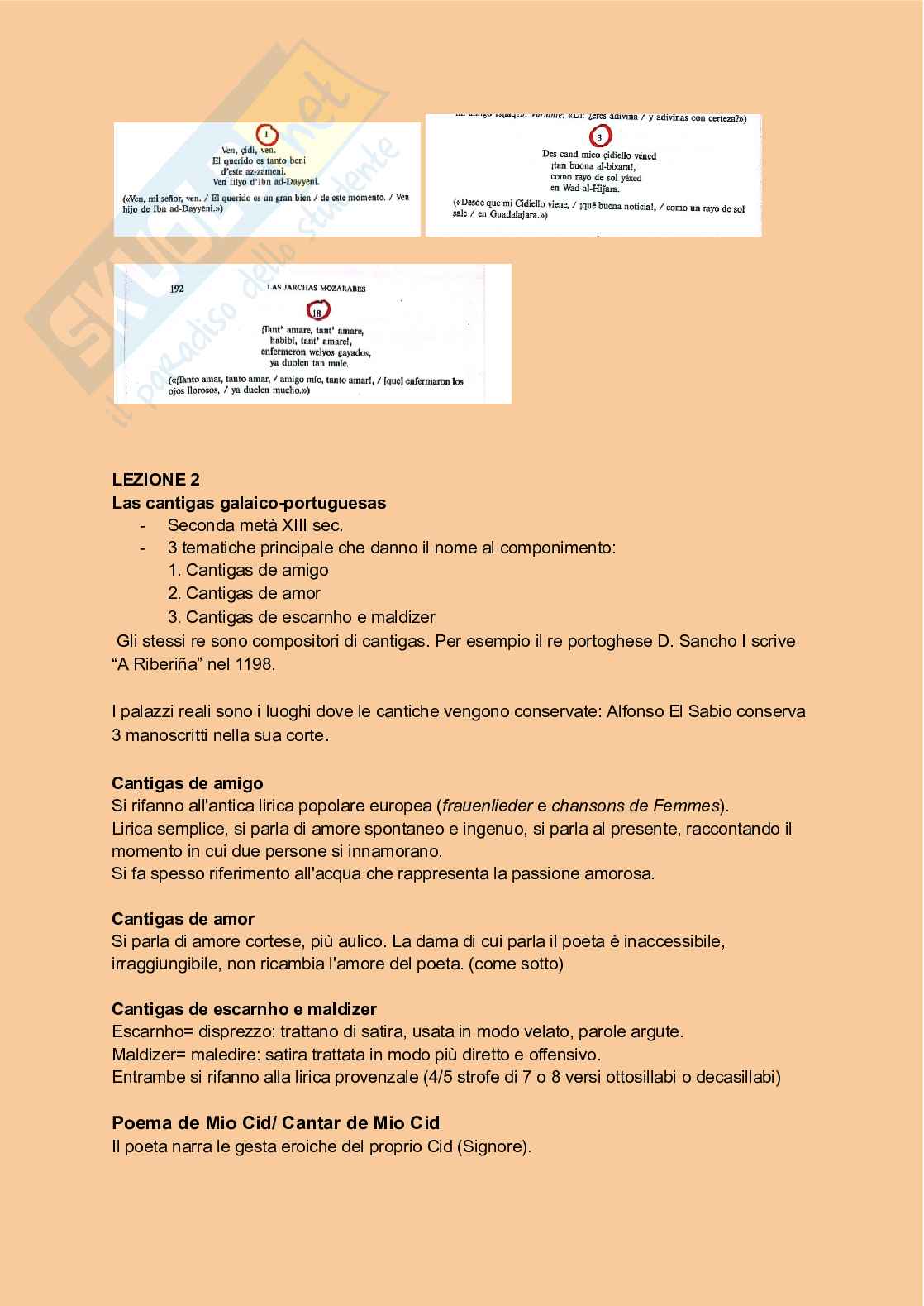Appunti Letteratura spagnola 1, test  Pag. 6