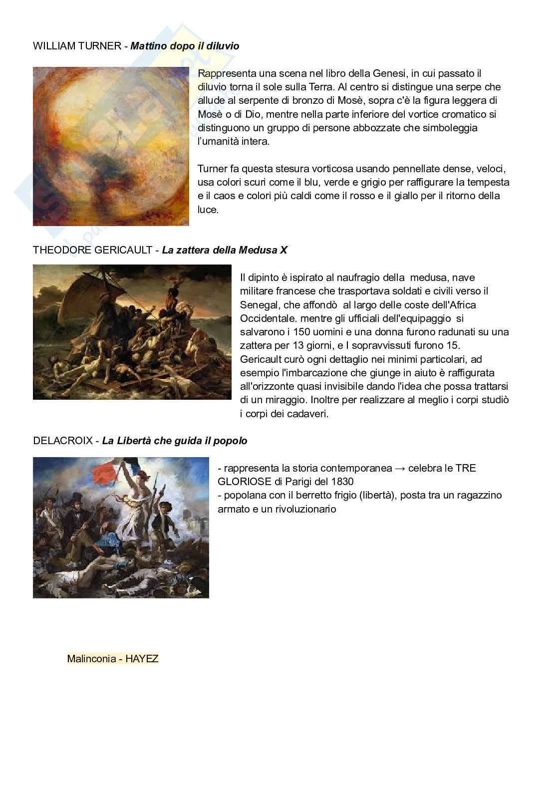 Storia dell'arte Pag. 1