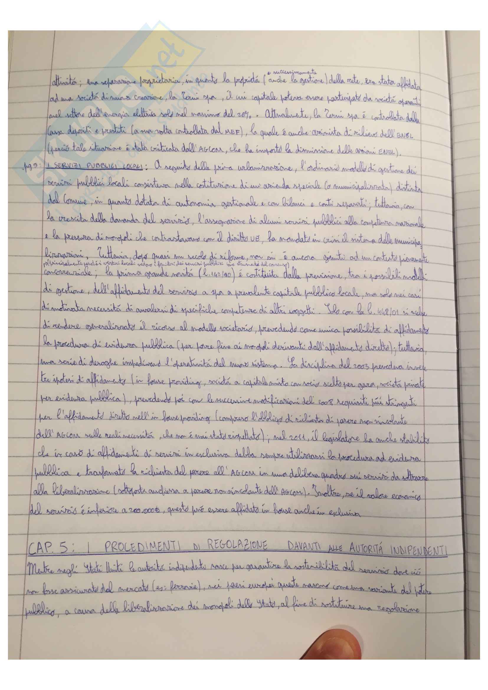 Riassunto esame Diritto amministrativo II, docente L.Torchia, libro consigliato "Lezioni di diritto amministrativo progredito", di L.Torchia Pag. 16