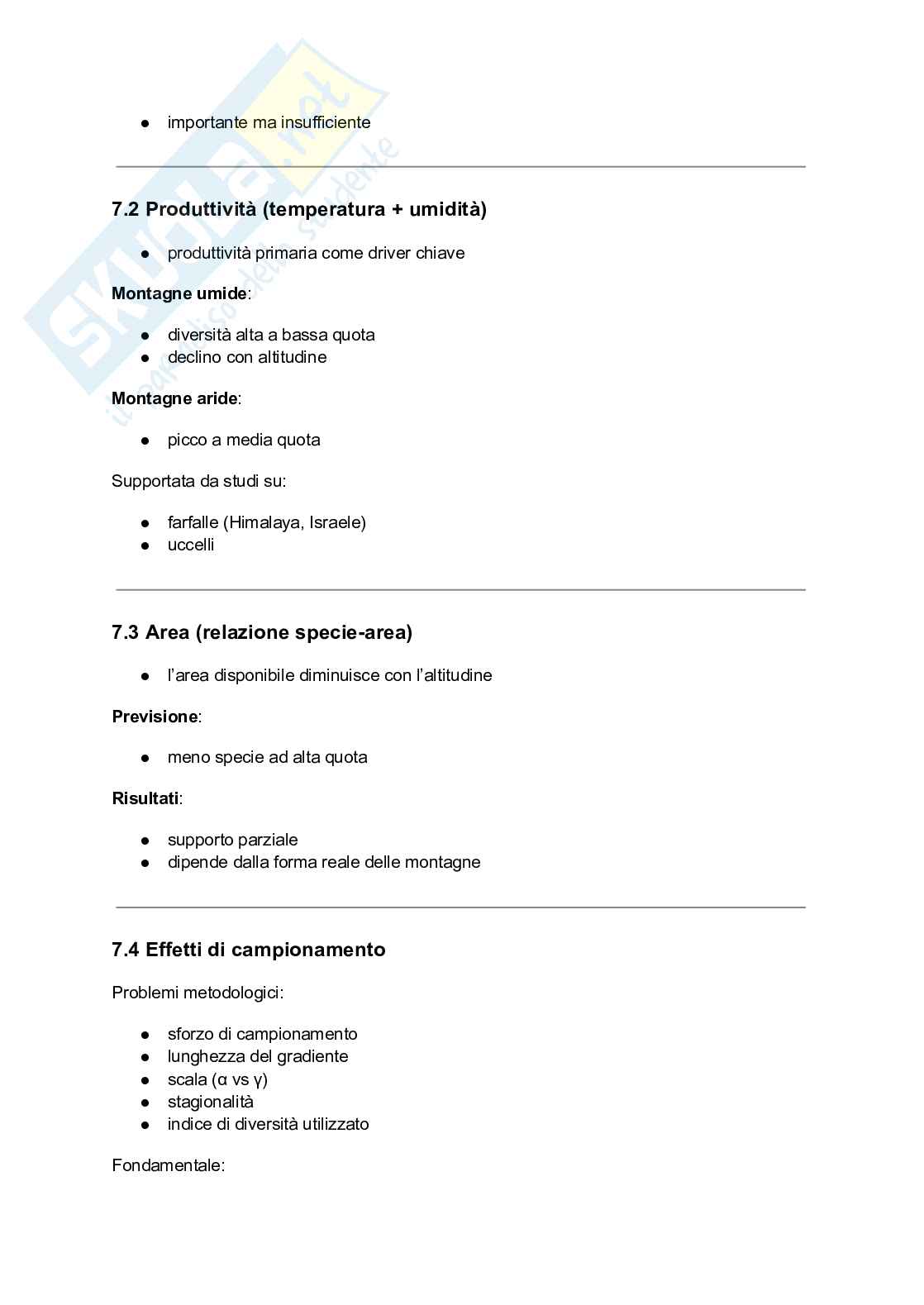 Ecologia alpina  Pag. 11