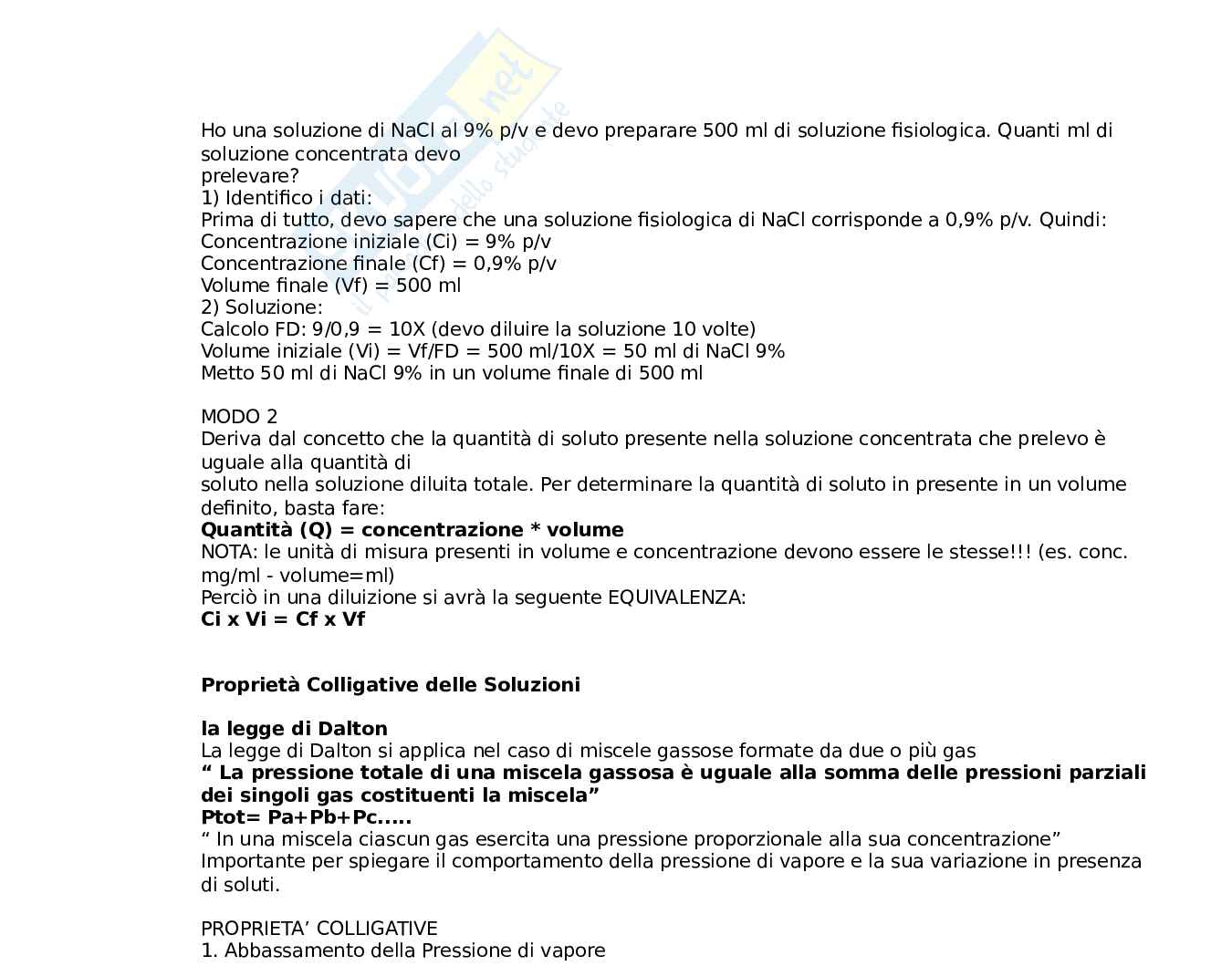 Appunti di Chimica generale ed organica Pag. 26