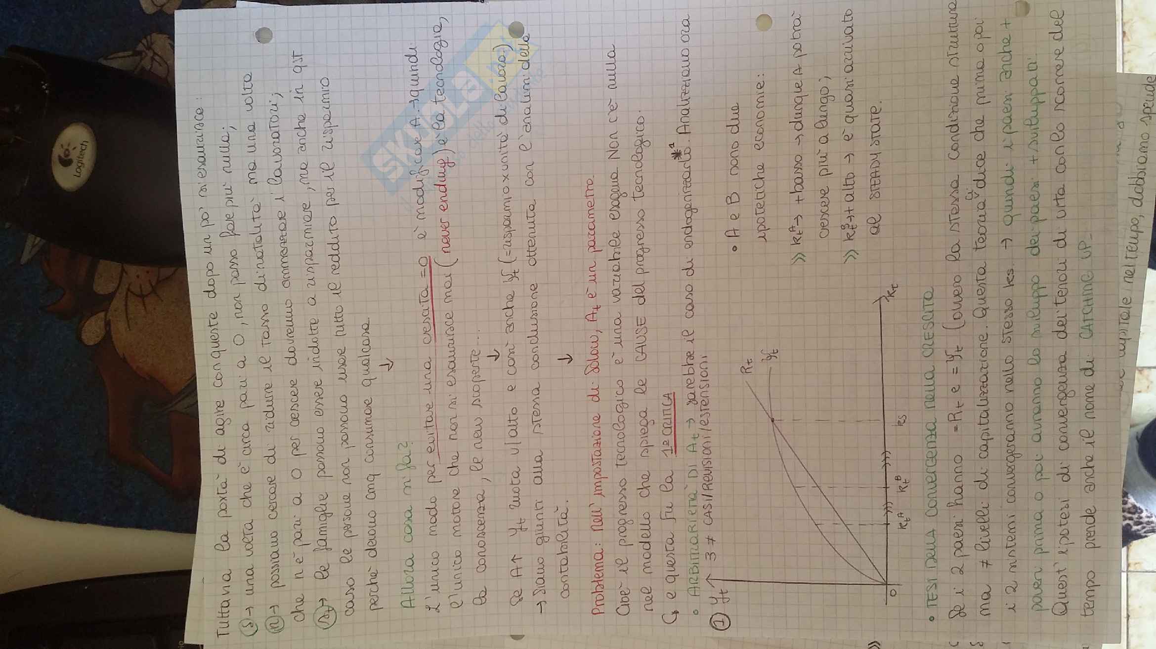 Crescita economica - Macroeconomia Pag. 26