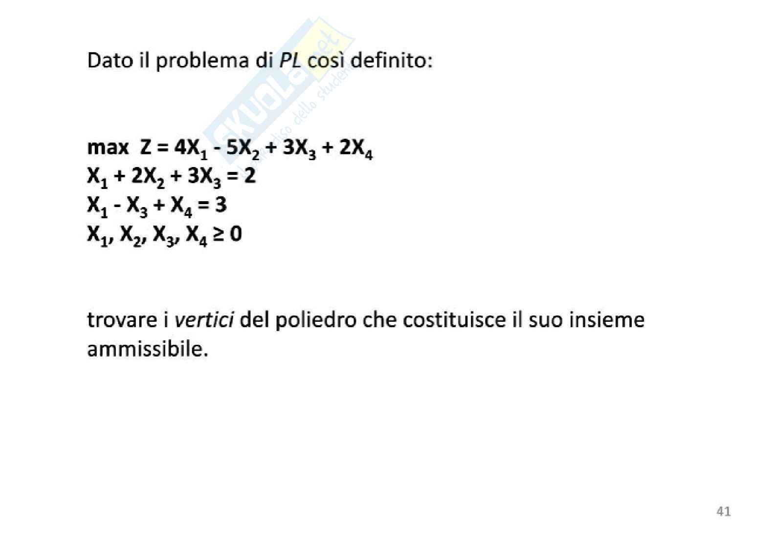 Domande esame teoria e esercizi con soluzione di Metodi di ottimizzazione Pag. 41
