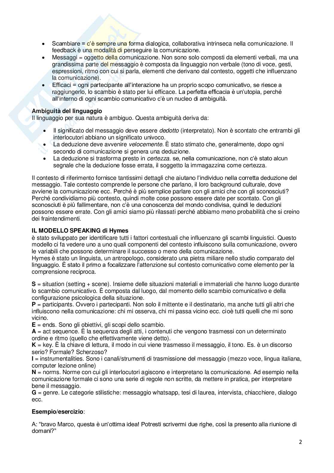 Comunicazione interculturale Pag. 2